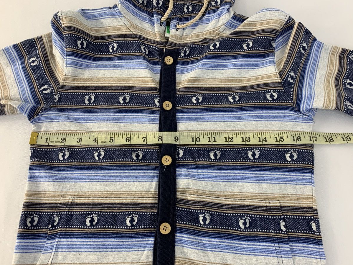 BIGI Hang Ten x Men’s Bigi Japan Hooded Embroidery Striped Size M / US 6-8 / IT 42-44 - 8 Thumbnail