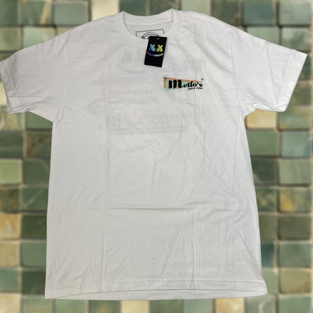Vintage Mellogang NWT Men's T-Shirt Marshmello DJ White L Mens Short Sleeve Regular Size Large Size US L / EU 52-54 / 3 - 1 Thumbnail