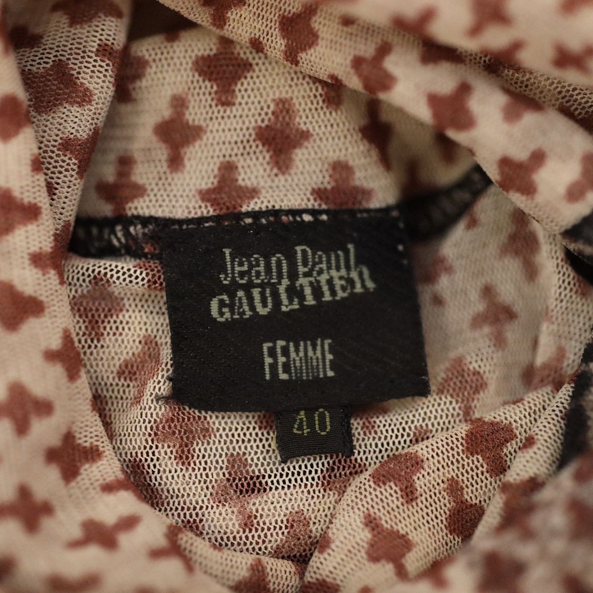 Jean Paul Gaultier 1990s Jean Paul Gaultier Mesh Top Size S / US 4 / IT 40 - 5 Thumbnail