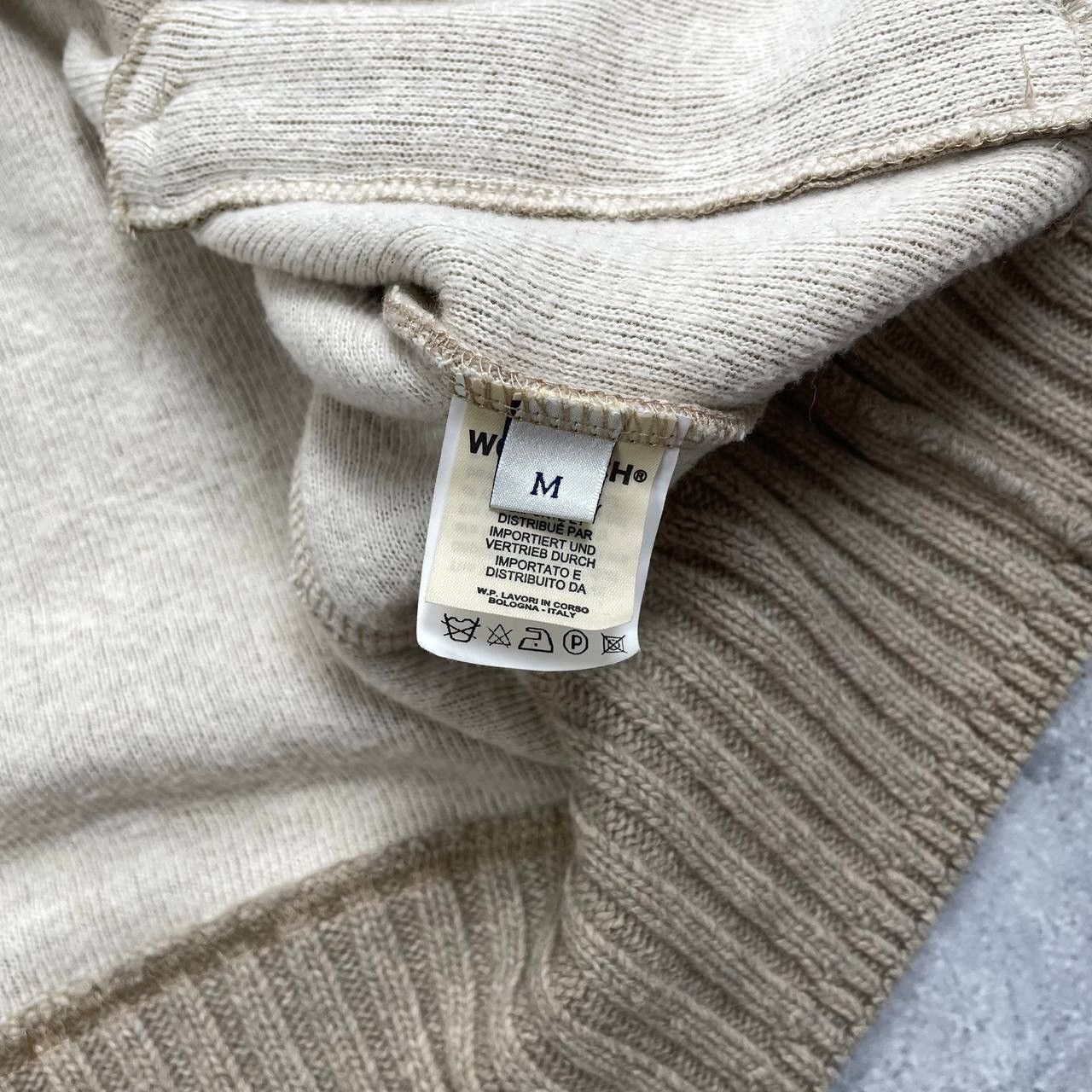 Woolrich Woolen Mills Woolrich Wool Cotton Fur Full-Zip Hoodie Women’s Beige M Size M / US 6-8 / IT 42-44 - 4 Thumbnail