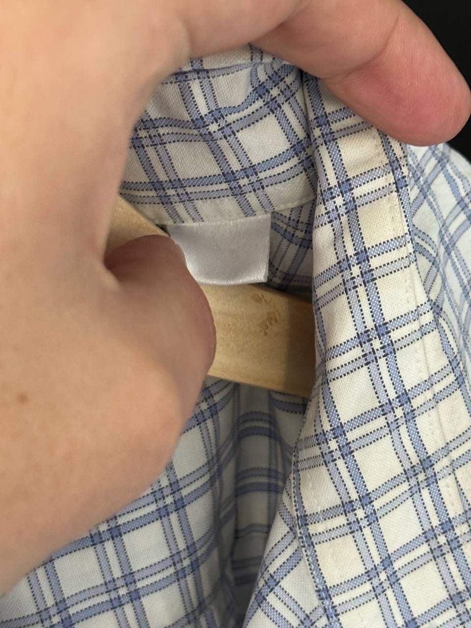 Vintage × Yves Saint Laurent Vintage YSL Yves Saint Laurent Check Shirt Size US XL / EU 56 / 4 - 6 Thumbnail