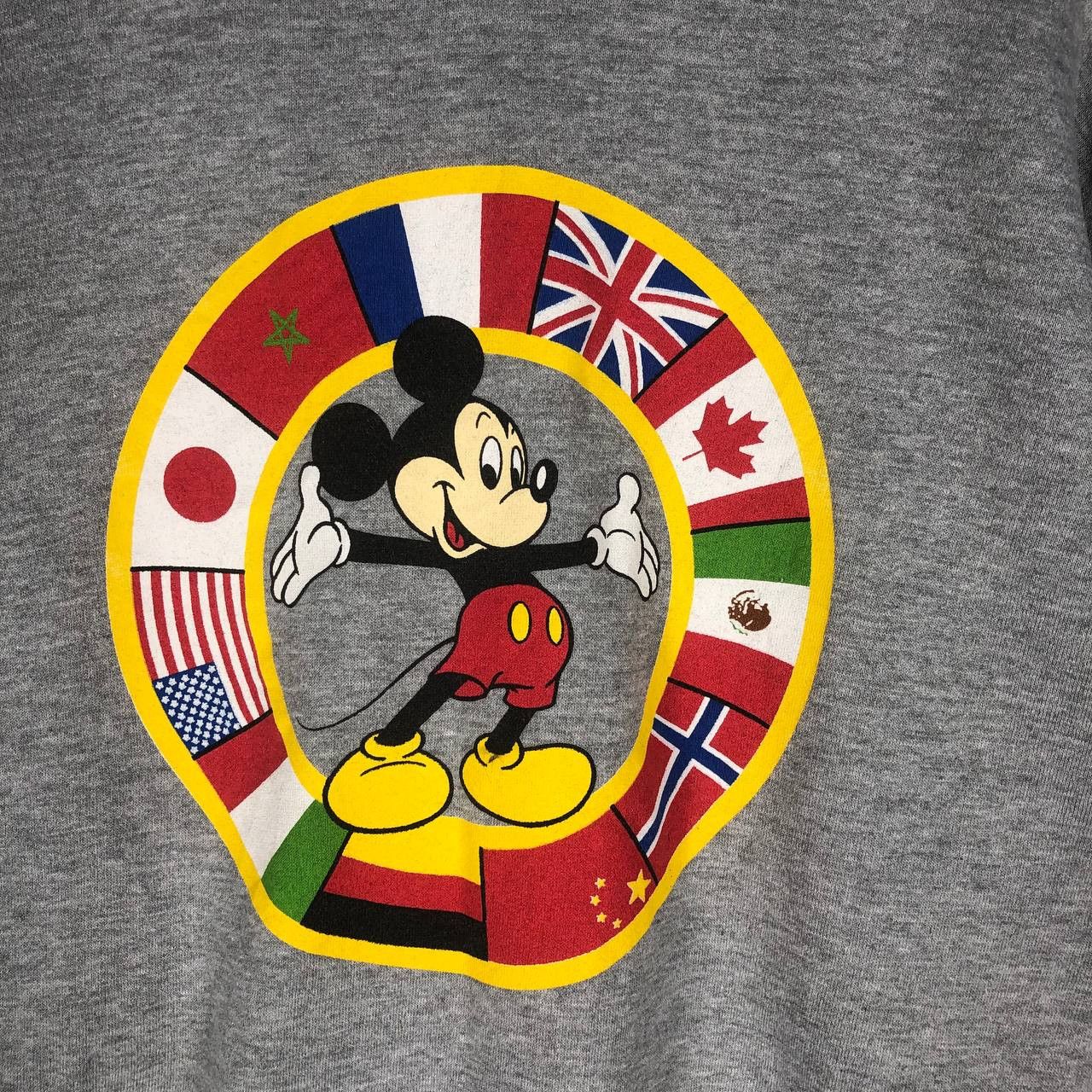 Disney × Mickey Mouse Vintage Mickey Mouse Hoodie Zipper Sweatshirt Size US L / EU 52-54 / 3 - 1 Thumbnail