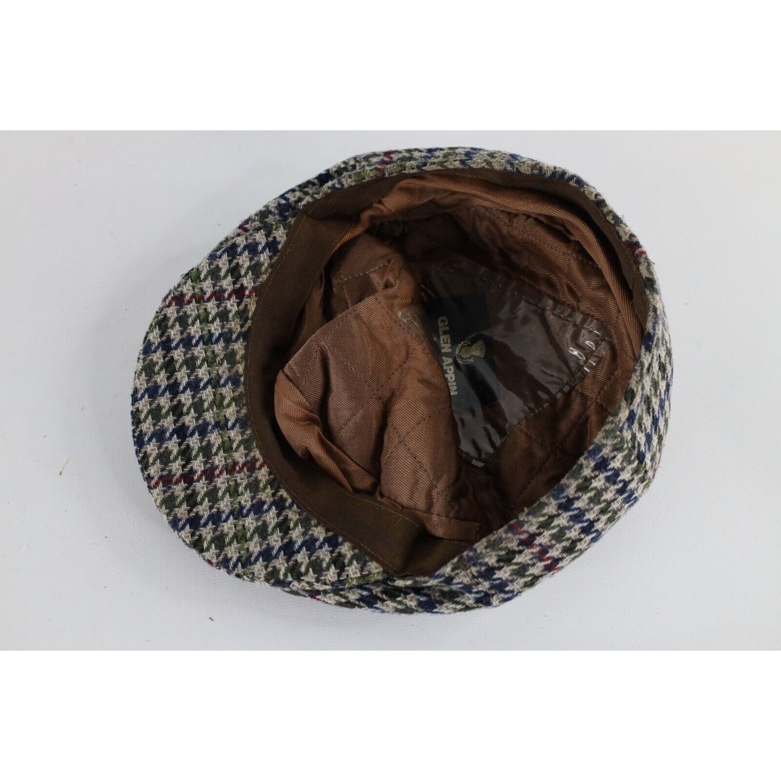 Vintage Vintage 70s Streetwear Quilted Wool Houndstooth Newsboy Hat Size ONE SIZE - 7 Thumbnail