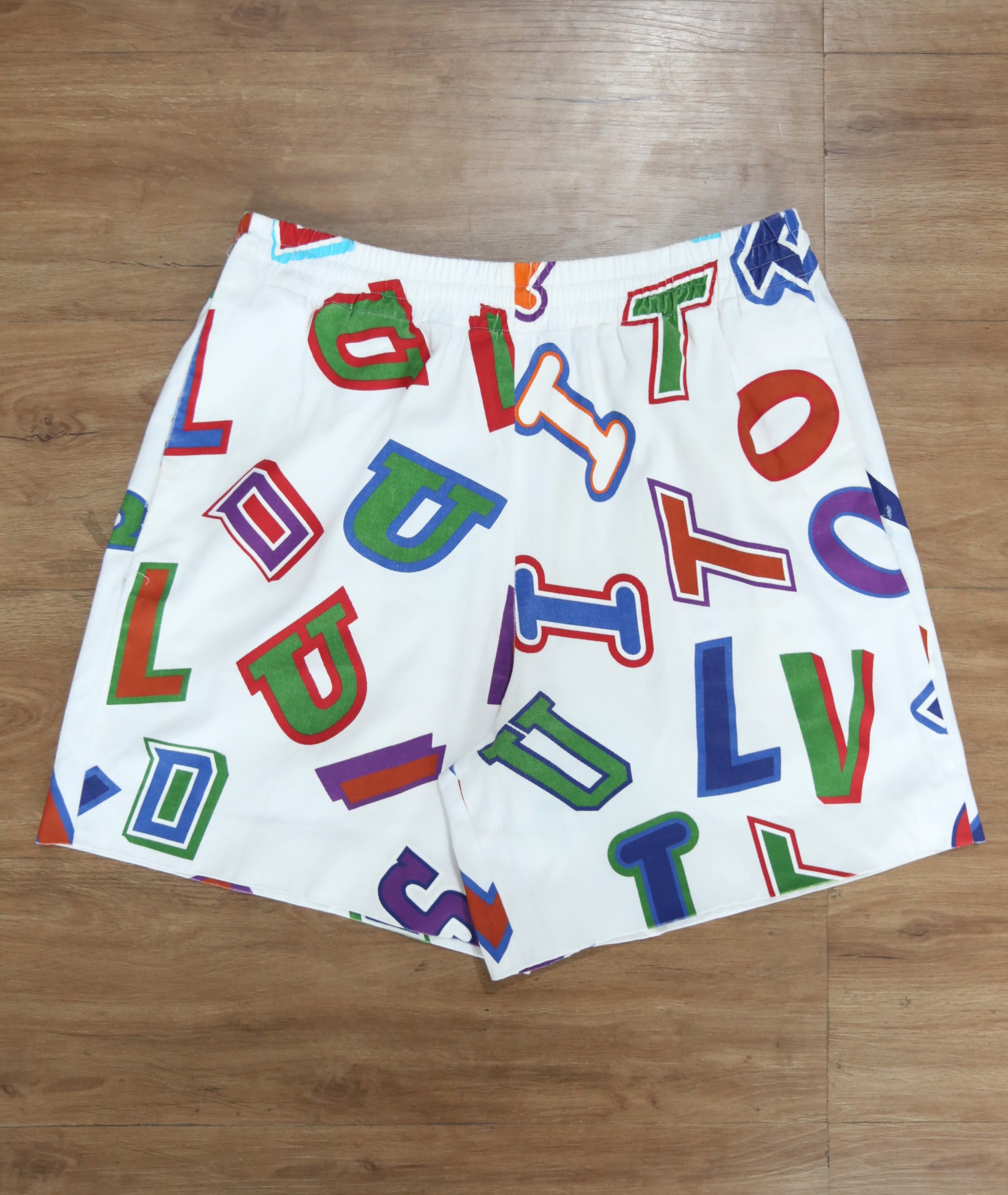 Louis Vuitton × NBA Louis Vuitton - NBA - F/W 21 - Basketball Letters Shorts Size US 34 / EU 50 - 2 Thumbnail