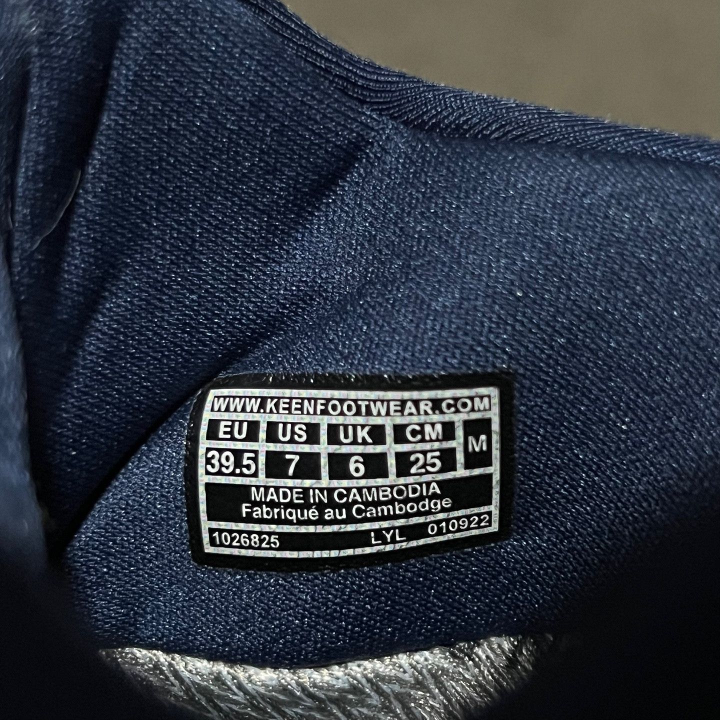 Engineered Garments × KEEN Keen x Engineered Garments Jasper Sneakers Navy 7 Size US 7 / EU 40 - 8 Thumbnail