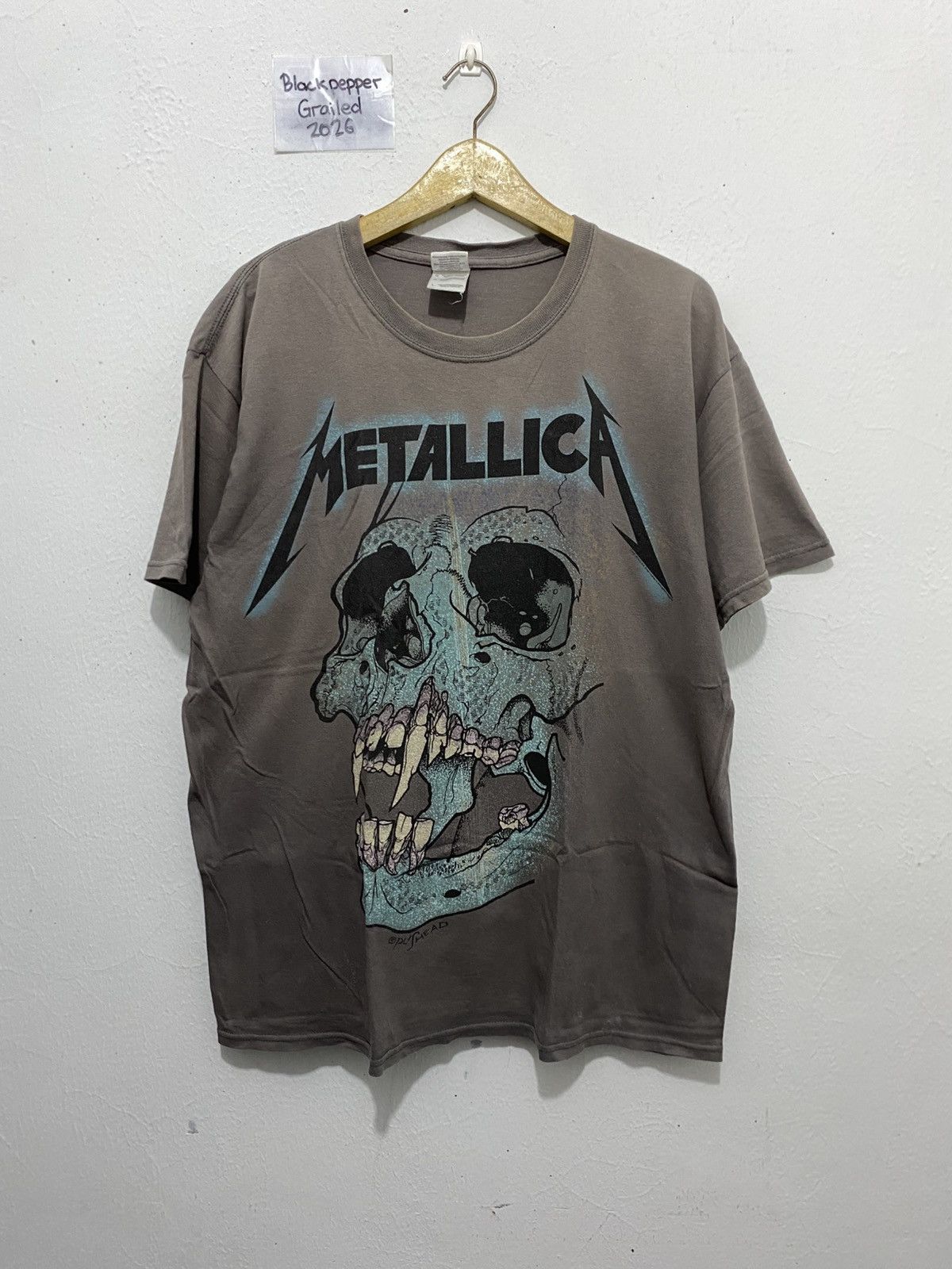 Metallica Rare Metallica Pushead Gildan 2011 Size US L / EU 52-54 / 3 - 1 Thumbnail