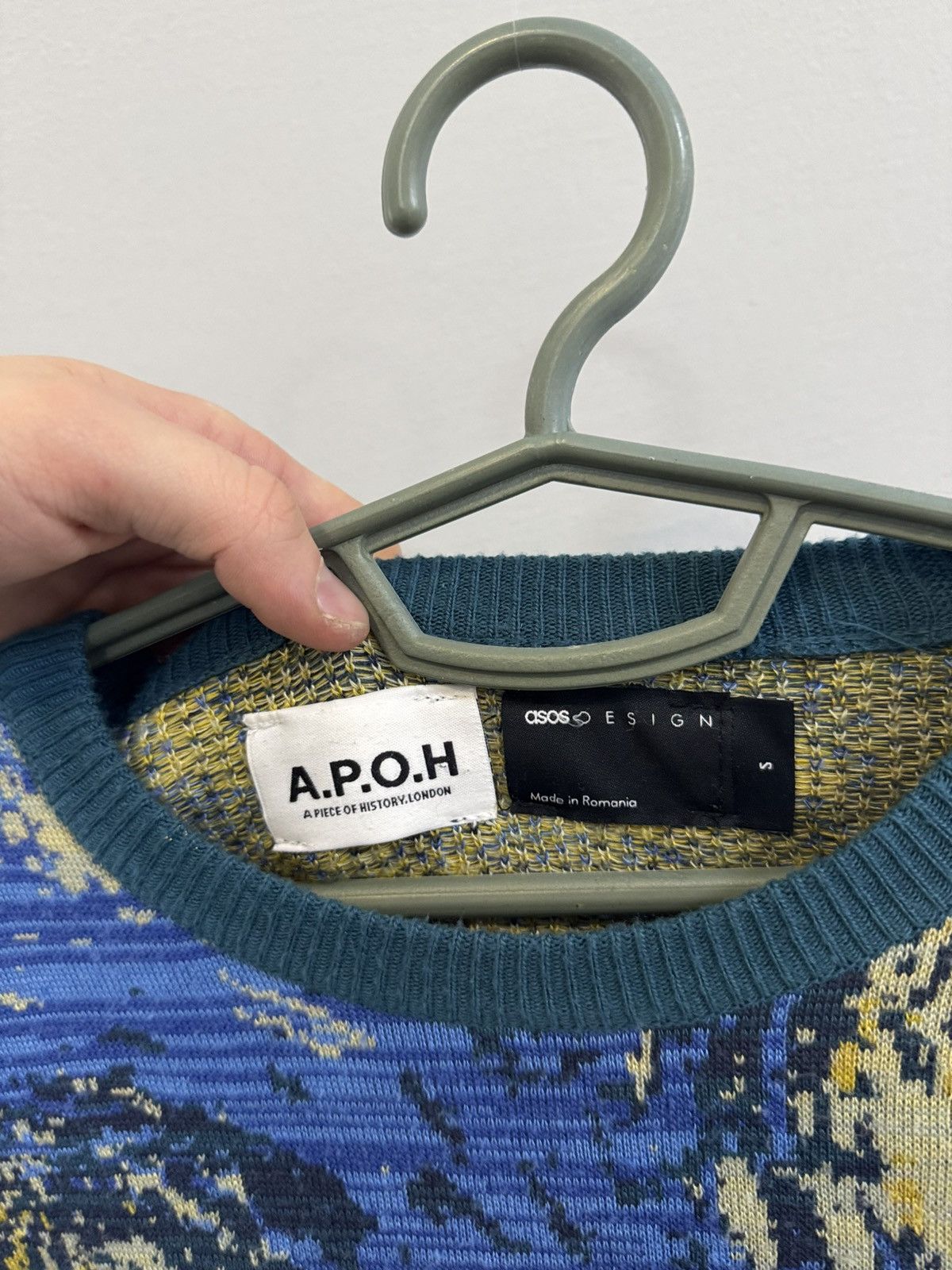 Japanese Brand × Vintage Van Gogh vintage printed sweater Size US S / EU 44-46 / 1 - 5 Thumbnail