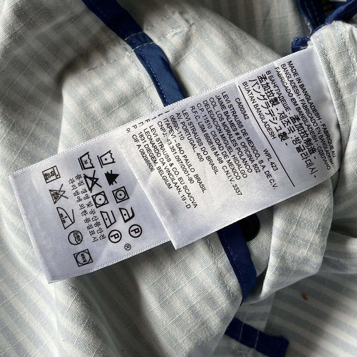 Levi's Vintage Clothing × Vintage Levis Skateboarding Collection Hickory Hoodie Size US L / EU 52-54 / 3 - 16 Thumbnail