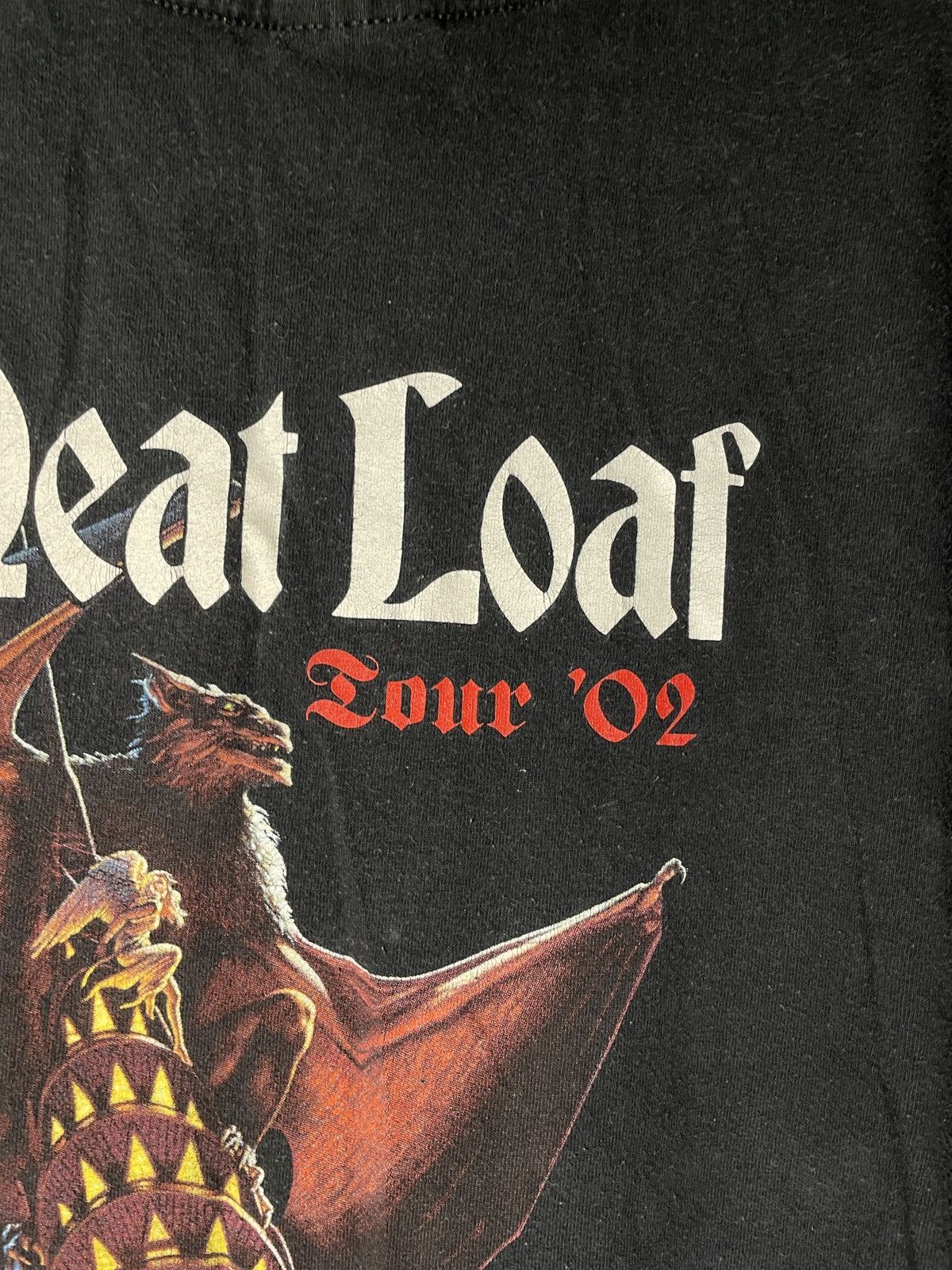 Band Tees Vintage Meat Loaf T Shirt 2002 Tour Tee Shirt Band Hype Y2K Size US L / EU 52-54 / 3 - 10 Thumbnail