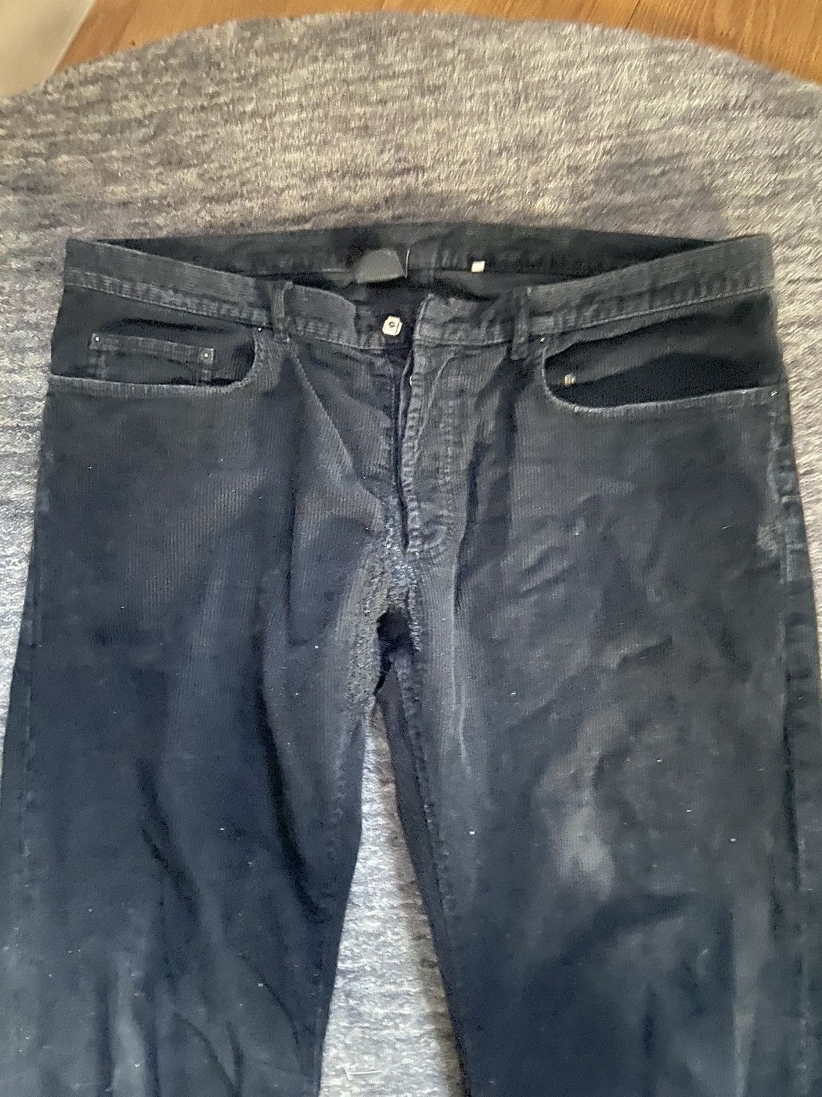 Dior Dior AW04 Corduroy Pants Blue Size US 36 / EU 52 - 3 Thumbnail