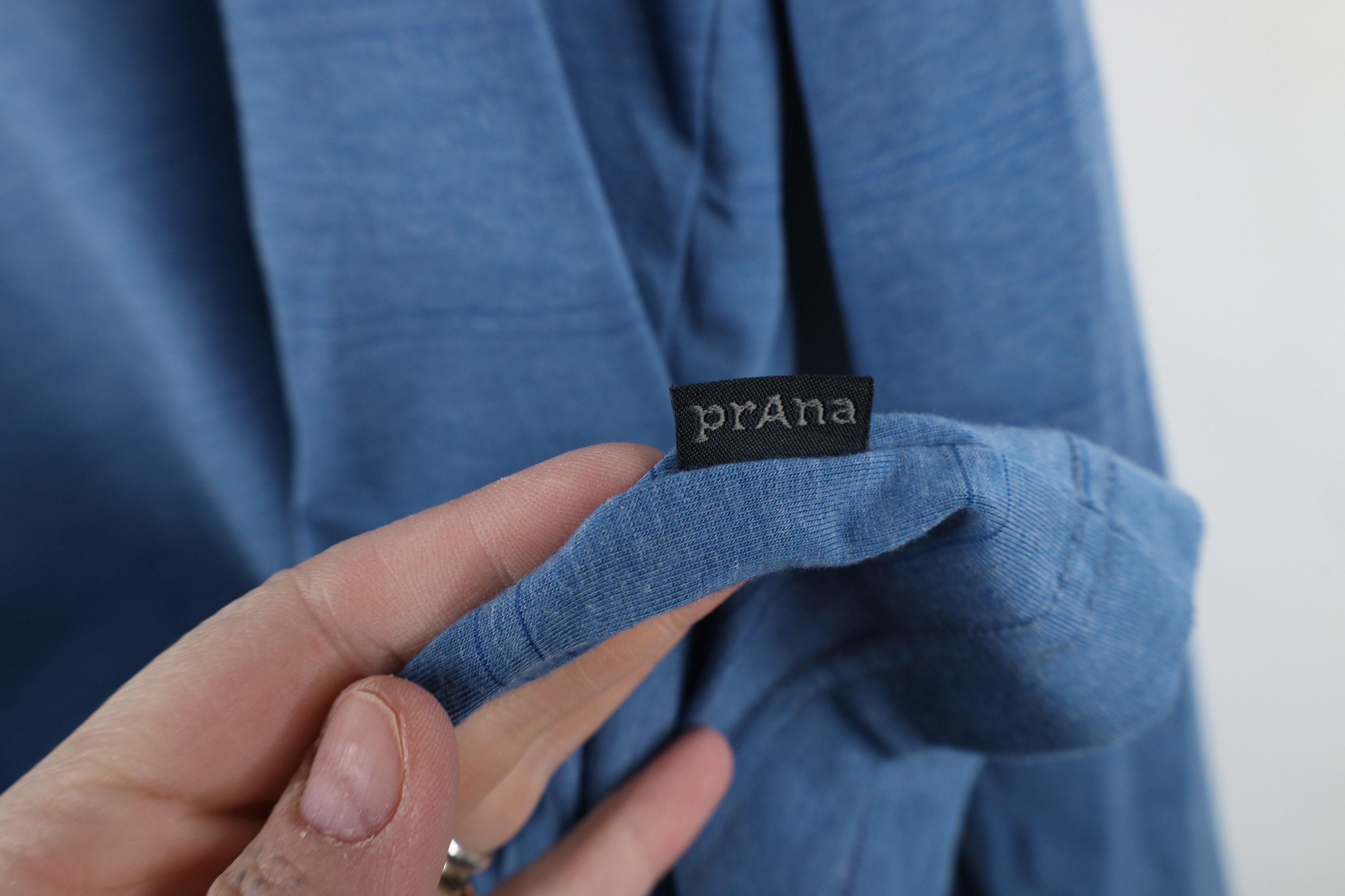 Prana × Vintage prAna Breathe Knit Half Zip Pullover Jacket Shirt Top Blue Size US M / EU 48-50 / 2 - 4 Thumbnail