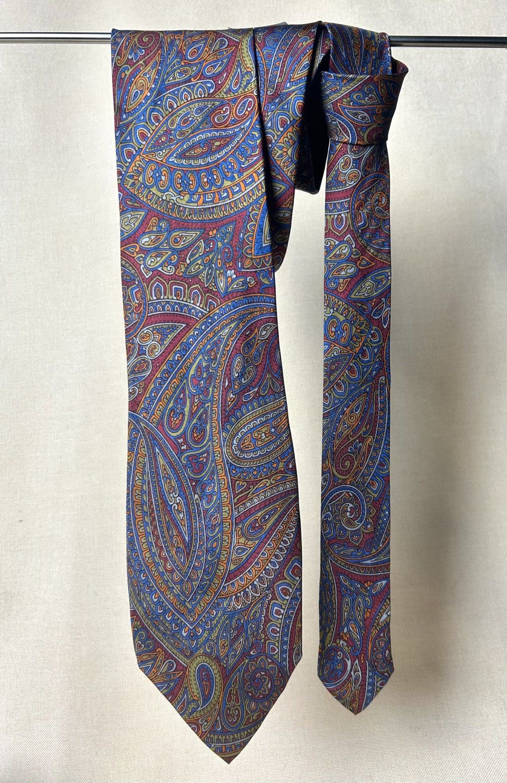 Enrico Coveri Enrico Coveri paisley multicolor Silk Mens Tie Size ONE SIZE - 1 Thumbnail