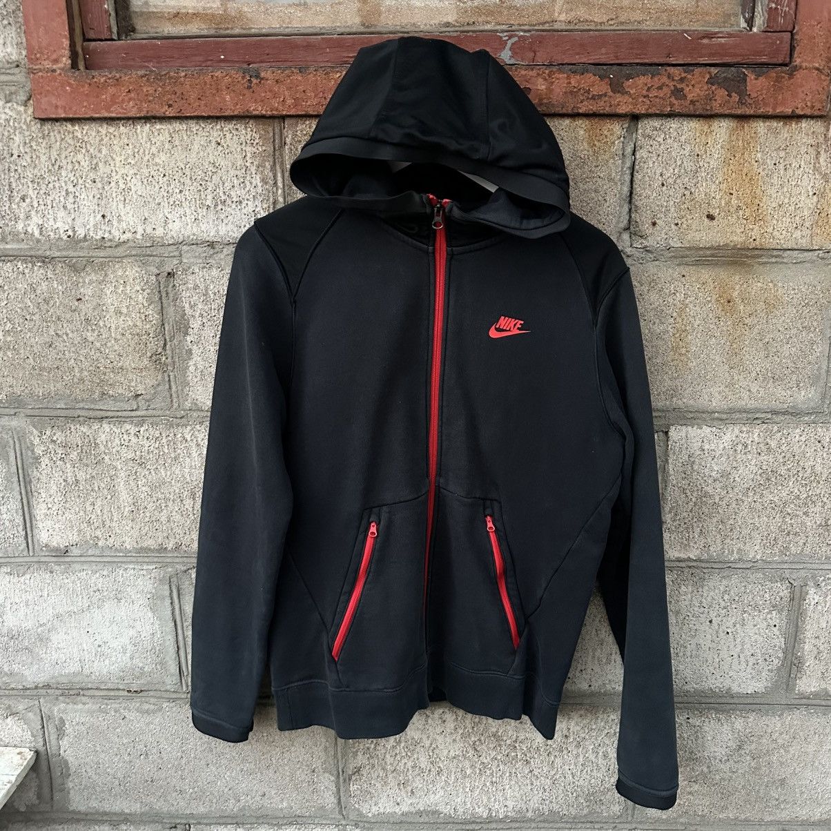 Nike Vintage Nike Tech Zip Hoodie Y2K Size M 00s USA Size US M / EU 48-50 / 2 - 1 Thumbnail