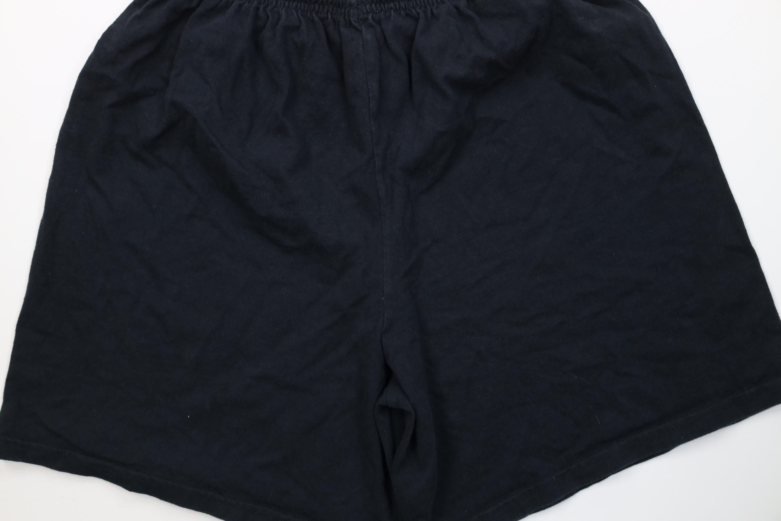 Russell Athletic Vintage 90s Y2K Russell Athletic Above Knee Dad Shorts Black Size US 34 / EU 50 - 10 Thumbnail