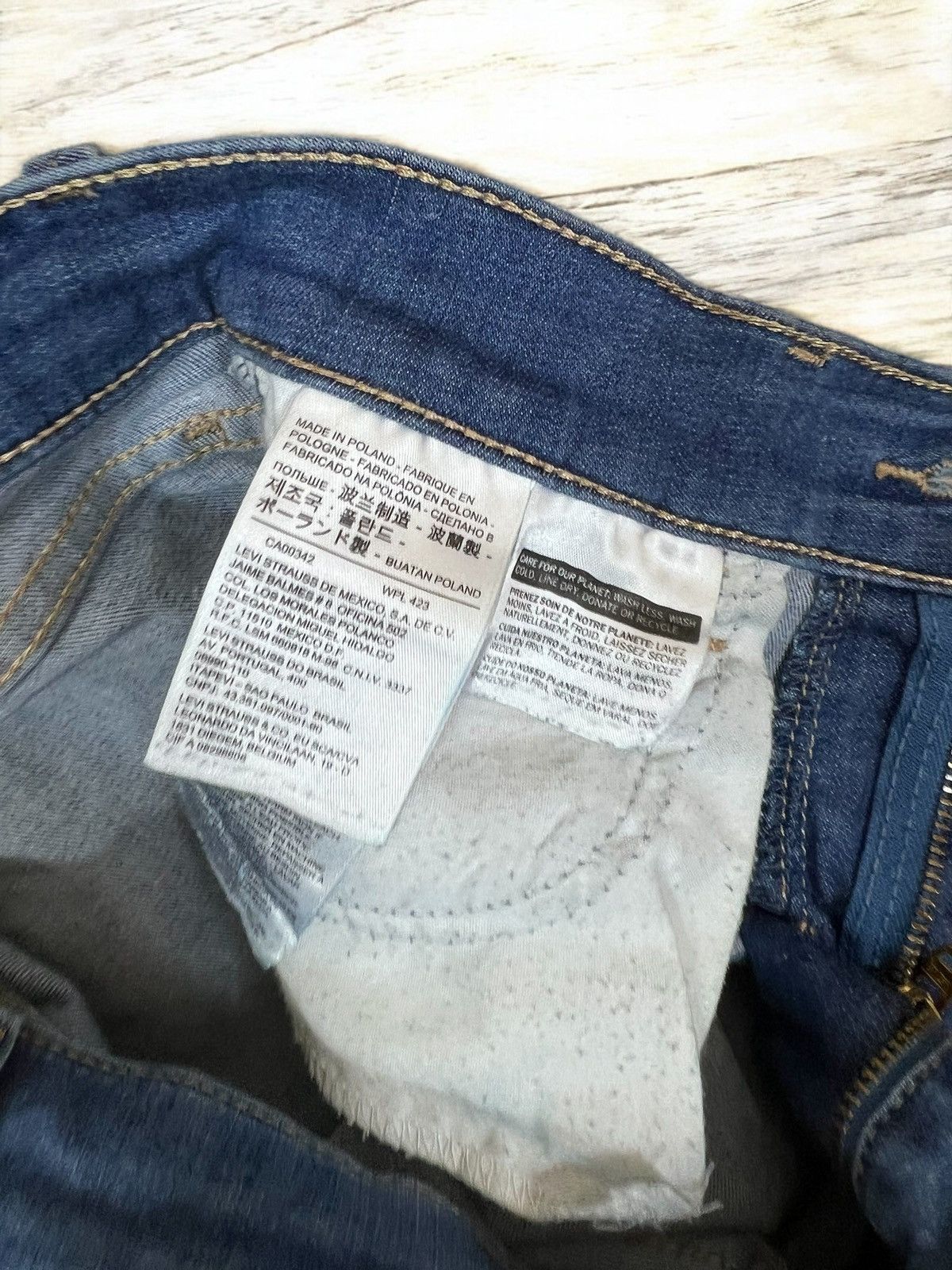 Levi's Levi’s 710 Super Skinny women’s jeans size W26 L32 Size 26" / US 2 / IT 38 - 6 Thumbnail