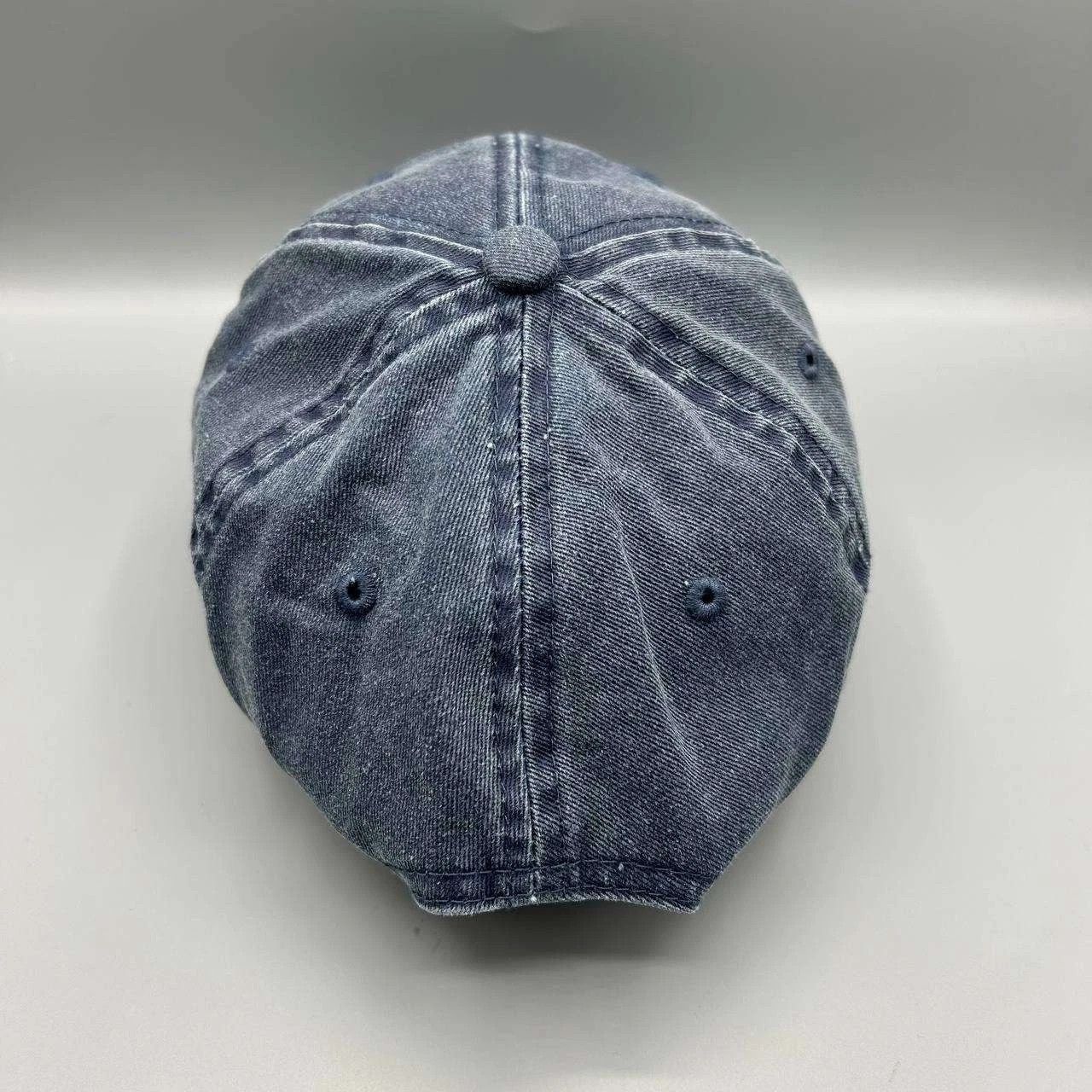 Harley Davidson Harley Davidson Motorcycles Hat Denim Embroidered Strap Back Size ONE SIZE - 3 Thumbnail