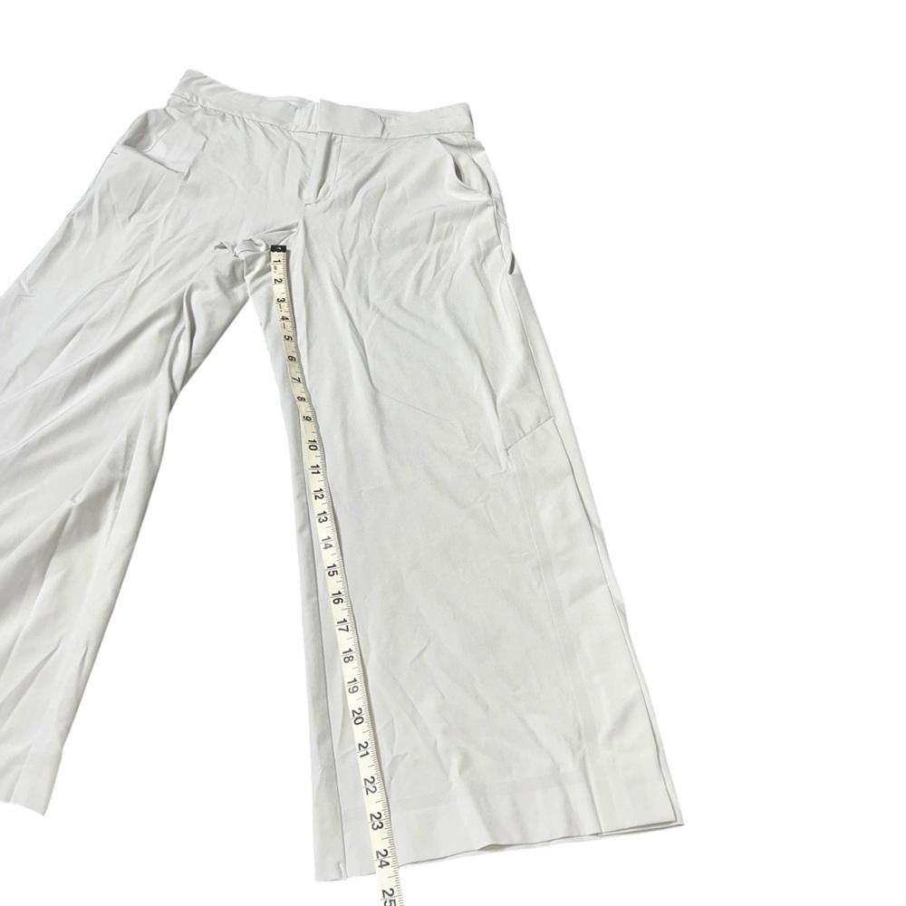 Designer Athleta Tribeca Crop Pant Tern Grey Size 2 Wide Leg Size 26" / US 2 / IT 38 - 6 Thumbnail