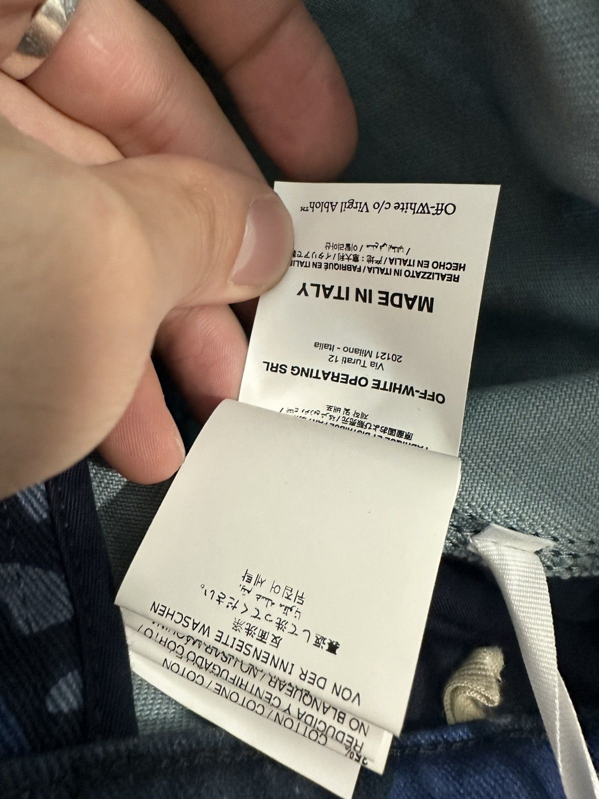 Off-White Off-White Camo Blue Size US 28 / EU 44 - 20 Thumbnail