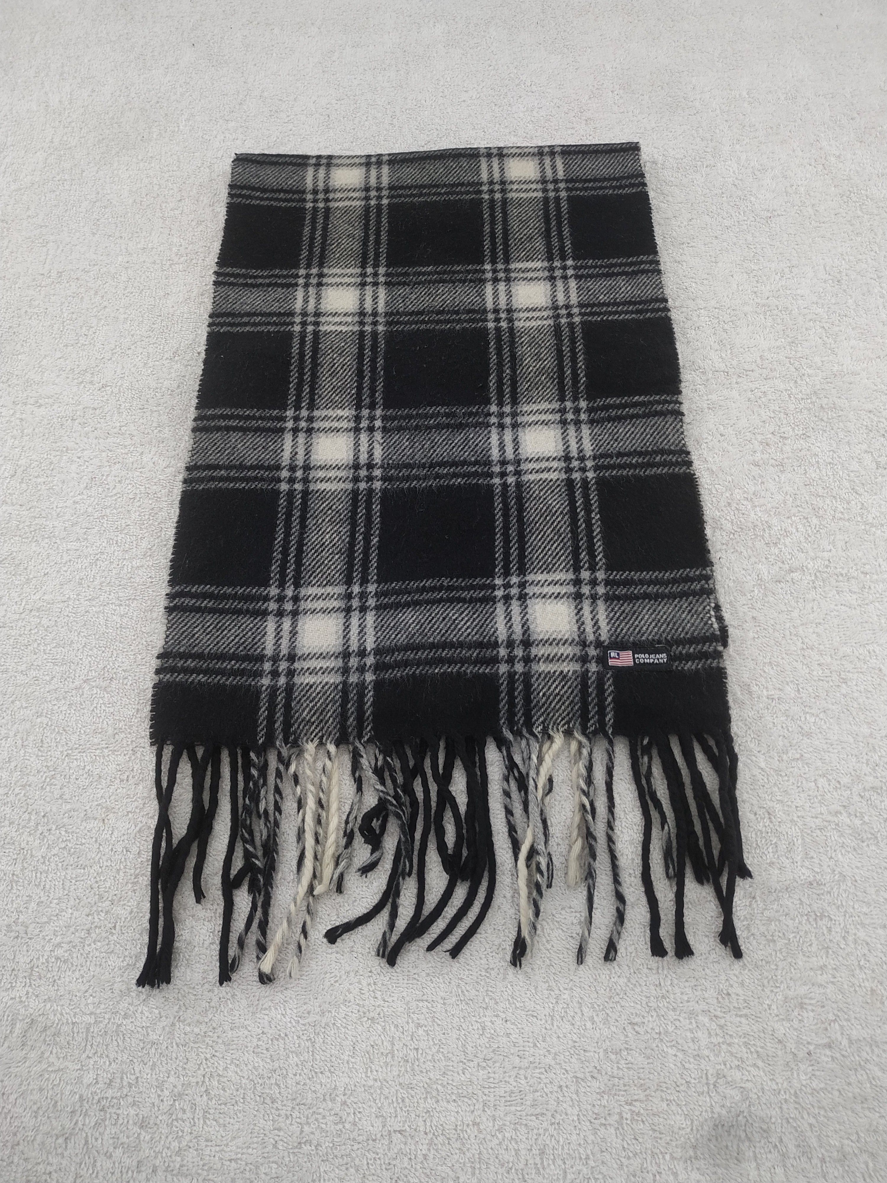 Polo Ralph Lauren Vintage Polo Ralph Lauren Scarf/Muffler/Neckwear MF030 Size ONE SIZE - 1 Thumbnail