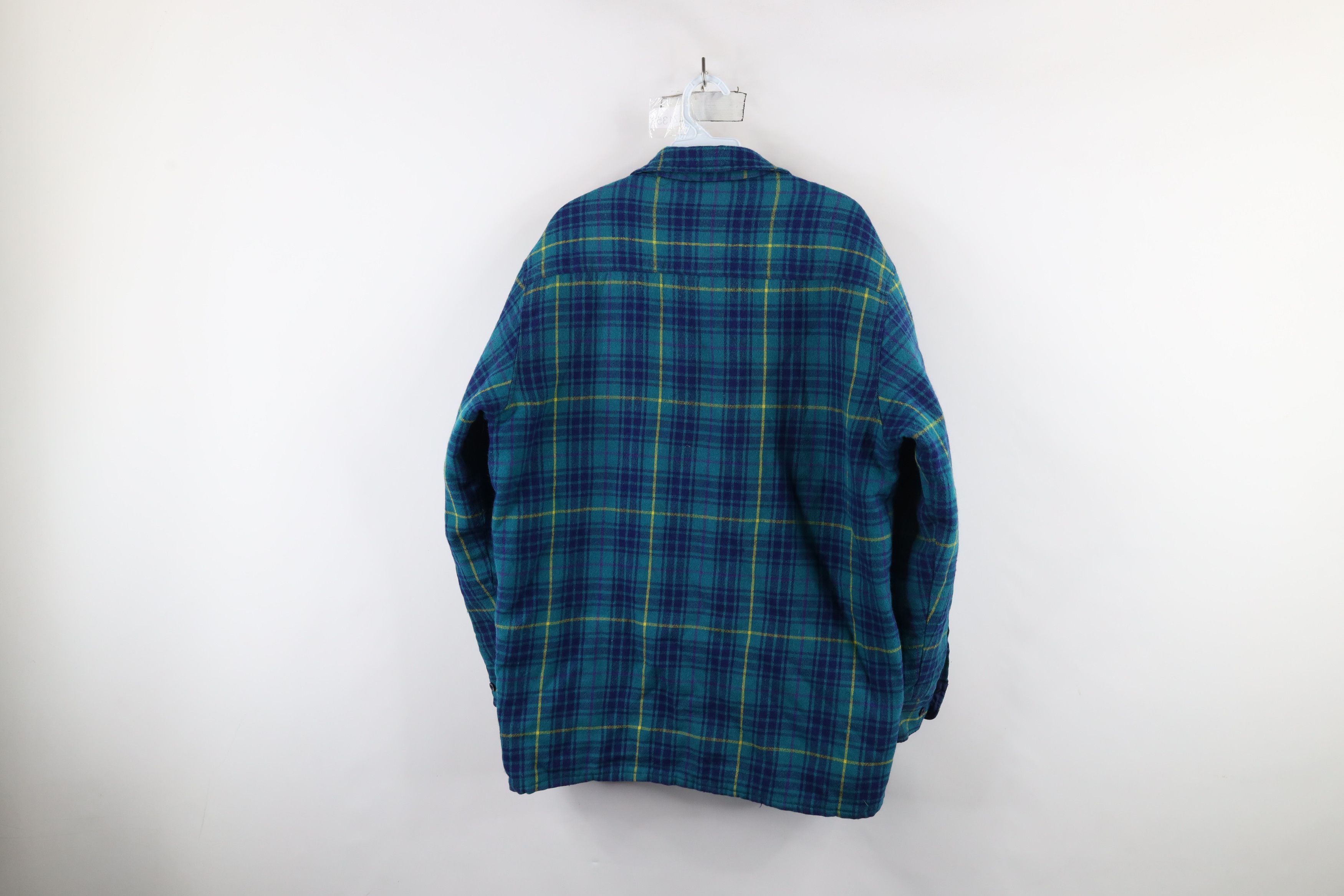 Vintage Vintage 90s Streetwear Blend Button Shirt Jacket Jac Shirt Size US L / EU 52-54 / 3 - 11 Thumbnail