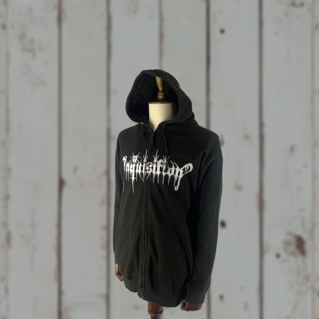 Vintage All We Do Is Hoodie Mens XL Black Cotton Polyester Fleece Full Zipper Pockets Logo Zipper Vintage No Size US XL / EU 56 / 4 - 1 Thumbnail