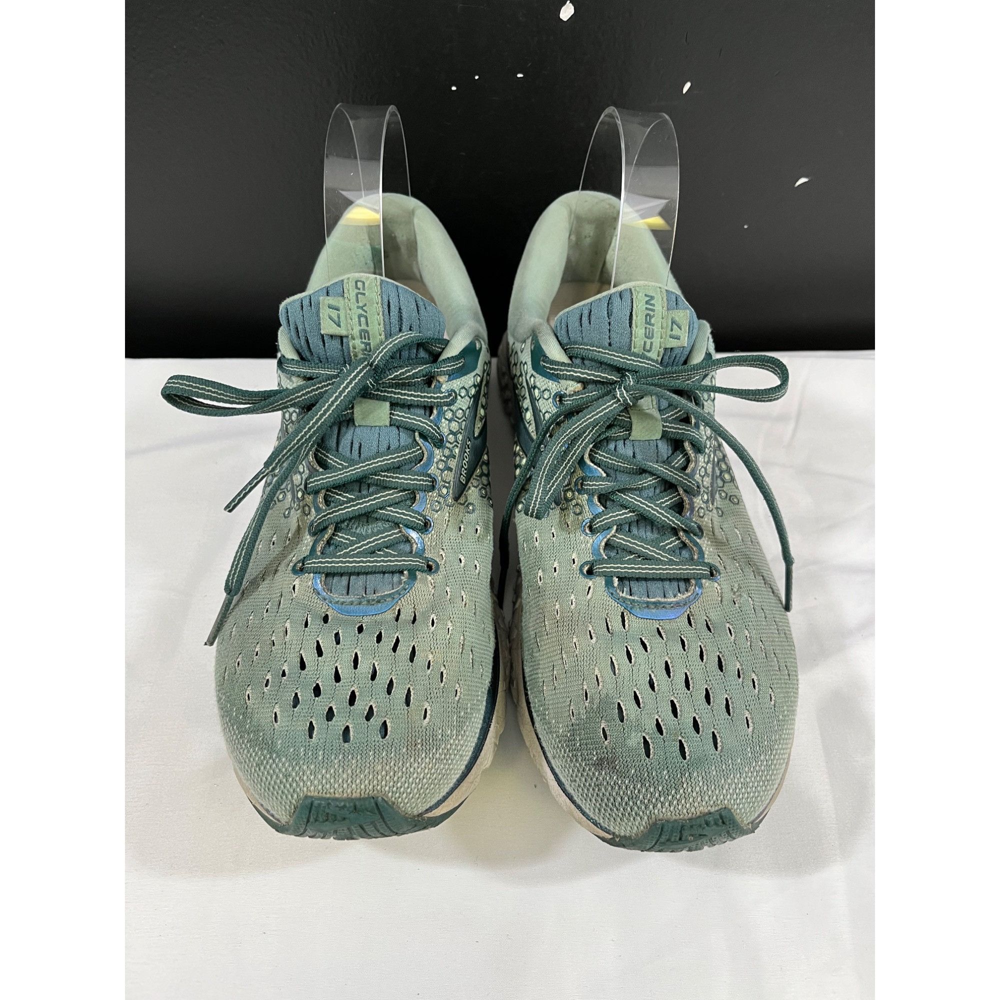 Brooks Brooks Glycerin 17 Womens Green Running Shoes Size 8.5 SKU 6 Size US 8.5 / IT 38.5 - 2 Thumbnail