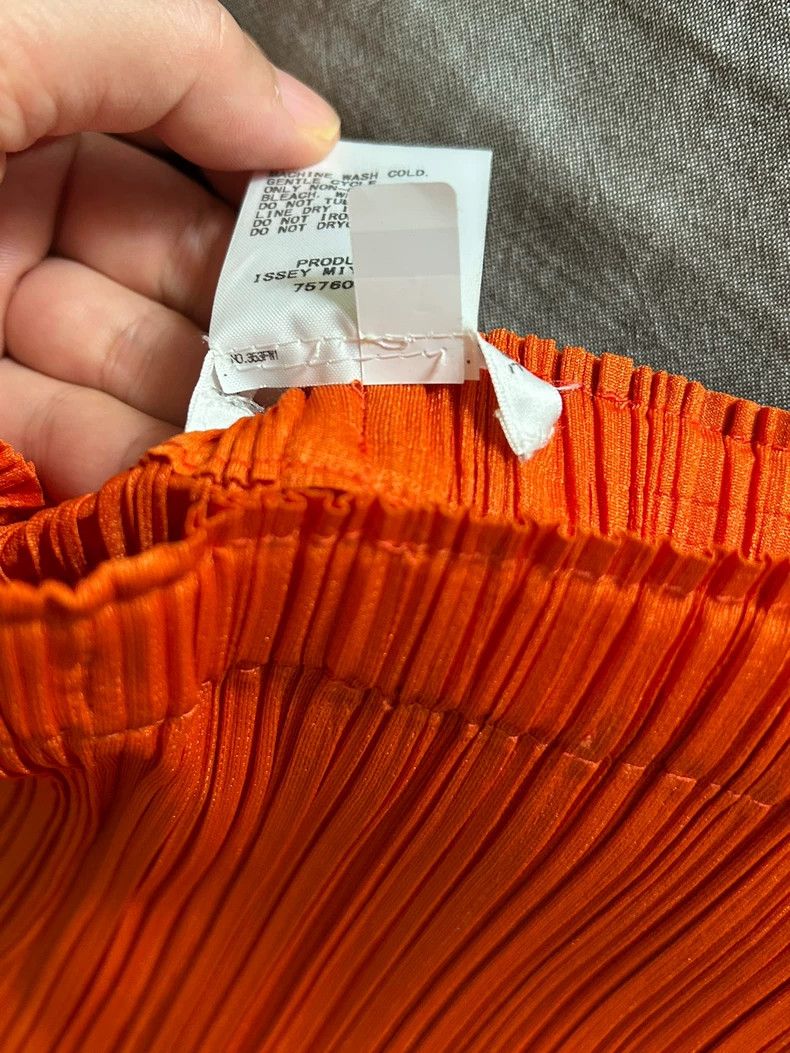 Issey Miyake Issey Miyake size:2 Orange pleated pants Size 42" / US 20 - 5 Thumbnail