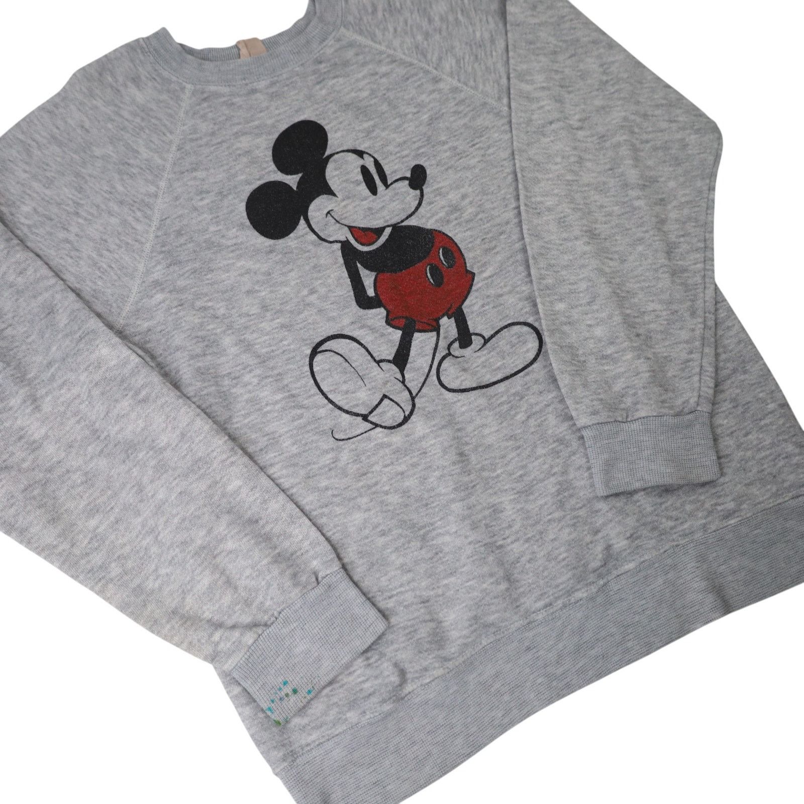 Disney Vintage Disney Mickey Mouse Graphic Heather Gray Sweatshirt Size US M / EU 48-50 / 2 - 3 Thumbnail