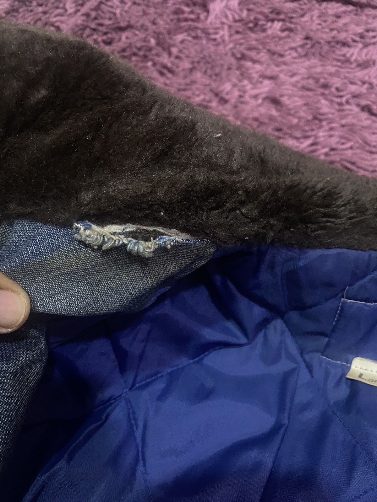 Edwin × Vintage Vintage Edwin Denim Quilted Winter Jacket Size US M / EU 48-50 / 2 - 14 Thumbnail