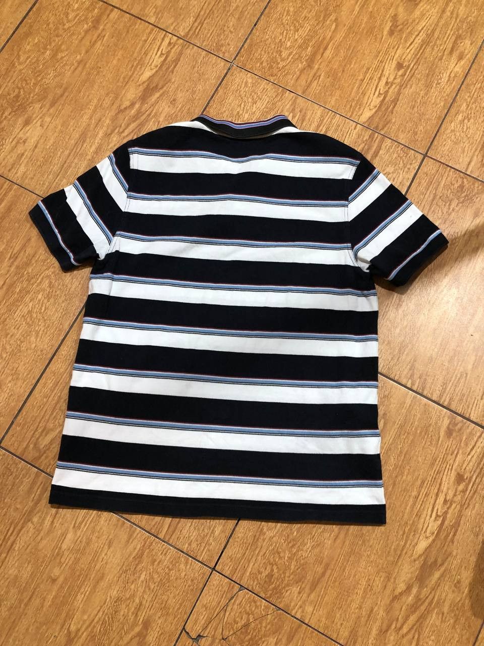 Fred Perry Streetwear striped Polo Fred Perry logo T-Shirt Y2K Vintage Size US XL / EU 56 / 4 - 12 Thumbnail