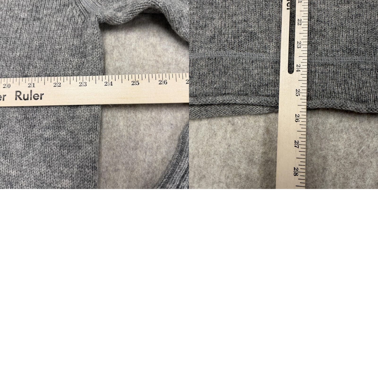 Polo Ralph Lauren Ralph Lauren Polo Jeans Sweater Mens XL Gray 100% Wool V-Neck Made In Japan Size US XL / EU 56 / 4 - 8 Thumbnail