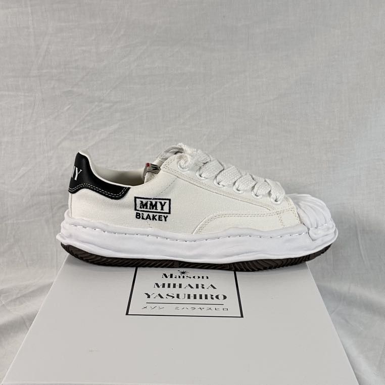 Mihara Yasuhiro Blakey OG Sole Canvas Low-top Sneakers White