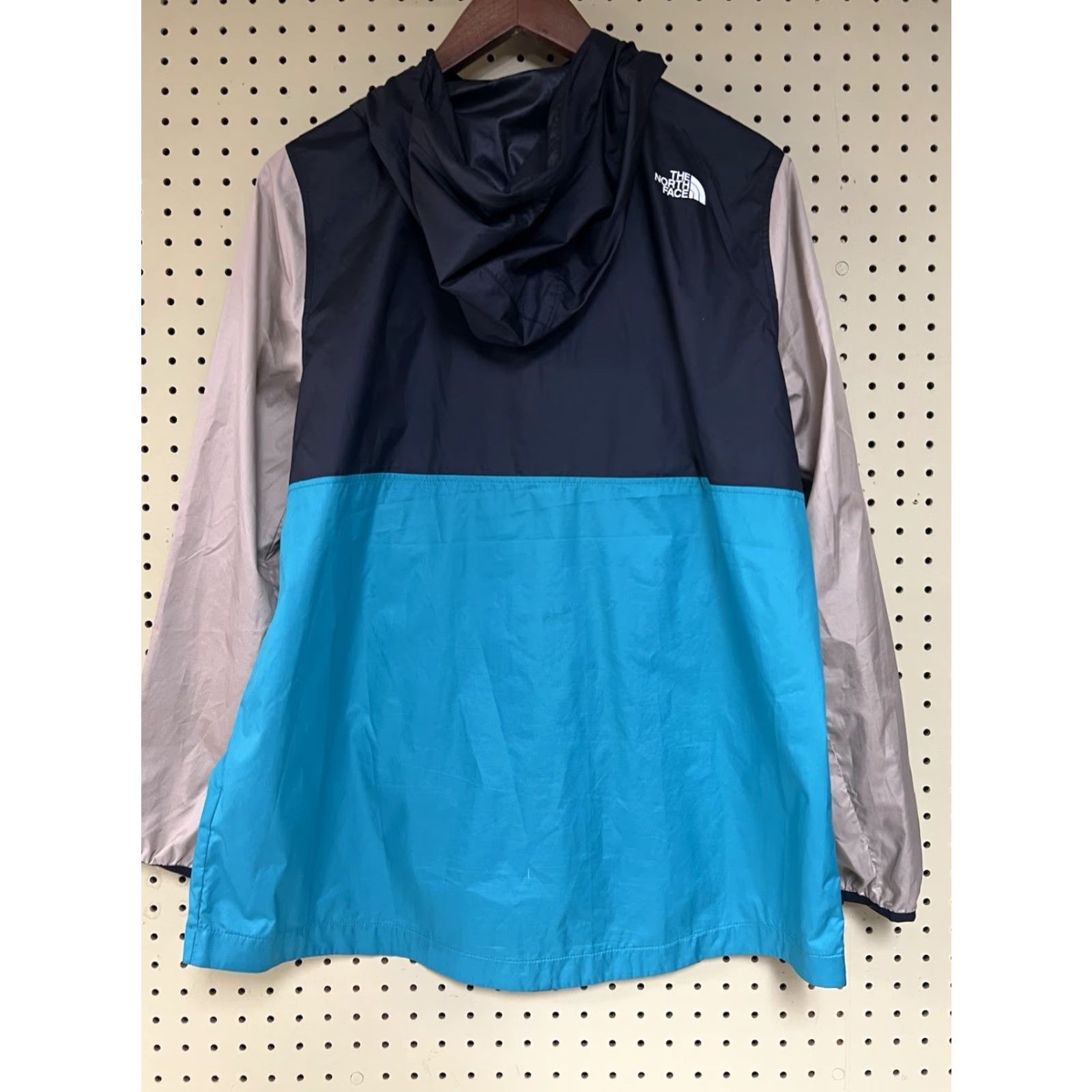The North Face North Face HOODED Jacket Women M Windwall Lightweight Packable Windbreaker Multicolor 1/2 Zip Hooded Lightweight Regular Jacket Womens Size M / US 6-8 / IT 42-44 - 2 Thumbnail