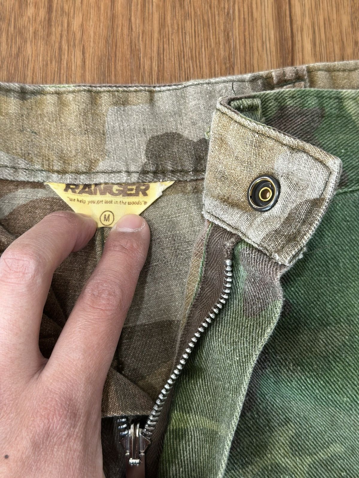 Vintage Vintage 1970’s Ranger Reversible Camo Cargo Pants Size US 31 - 2 Thumbnail