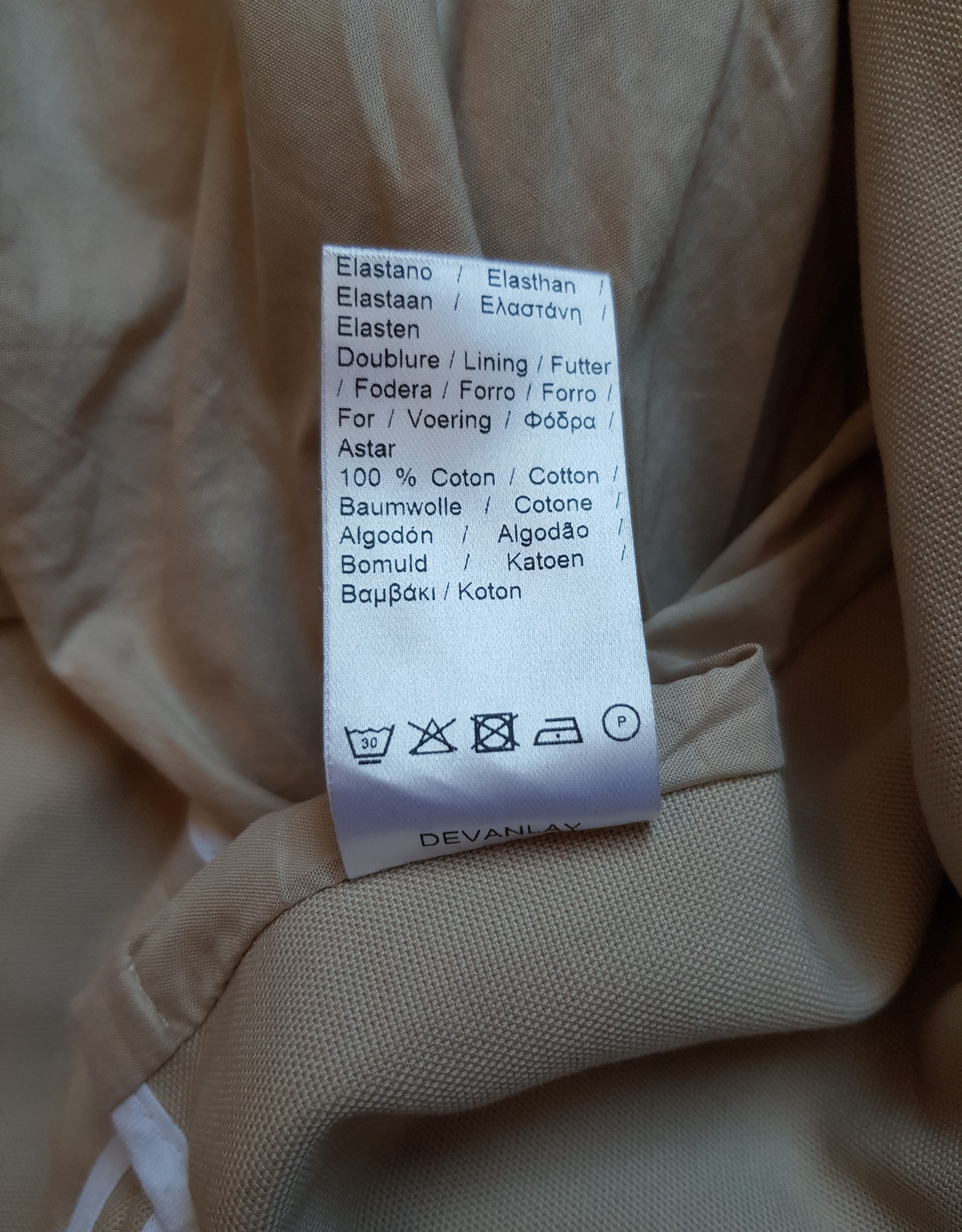 Lacoste Beige cotton Lacoste coat Size L / US 10 / IT 46 - 9 Thumbnail