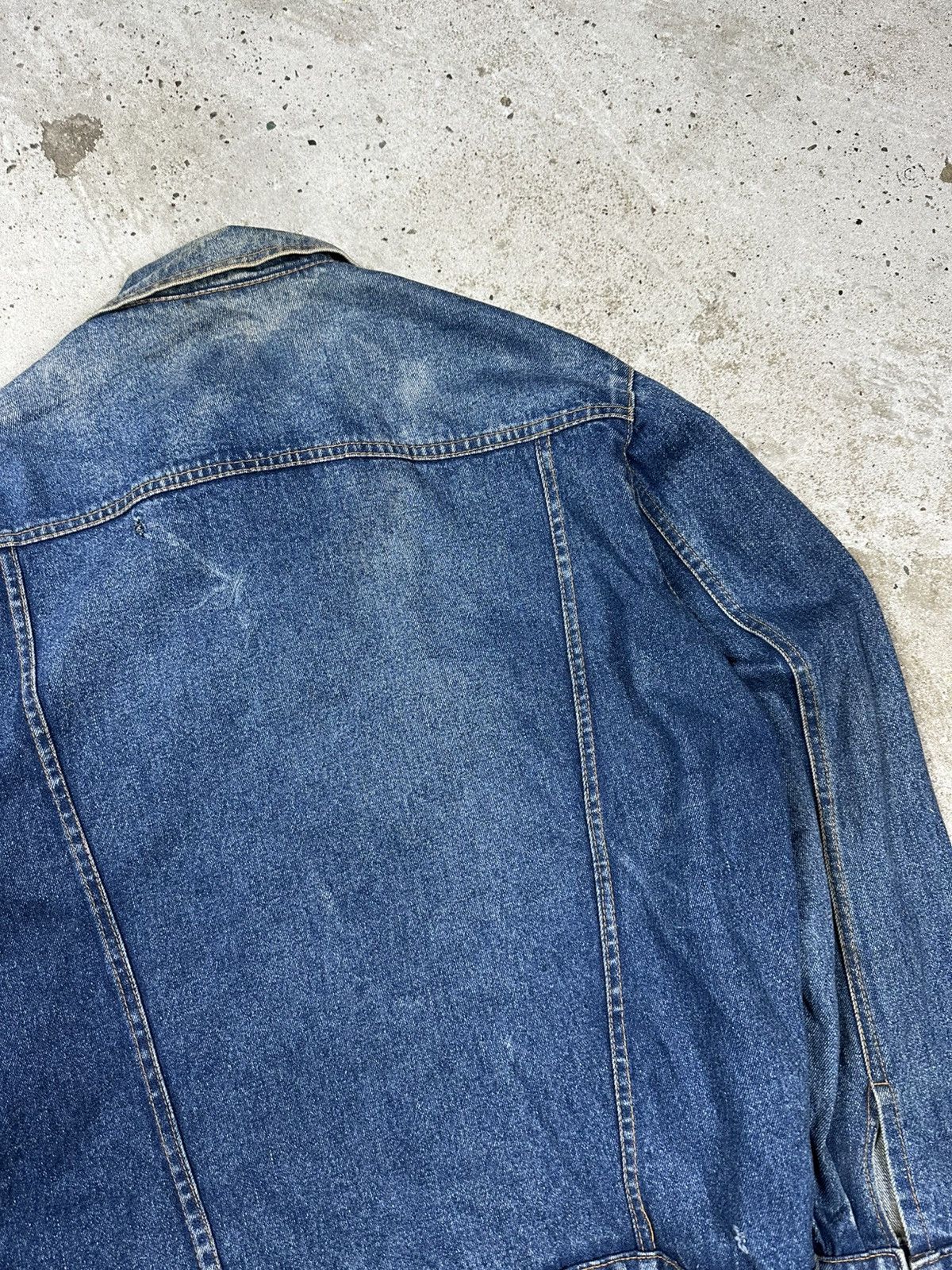 Vintage × Wrangler Vintage 70/80s Wrangler Denim Trucker Jacket Size US M / EU 48-50 / 2 - 16 Thumbnail