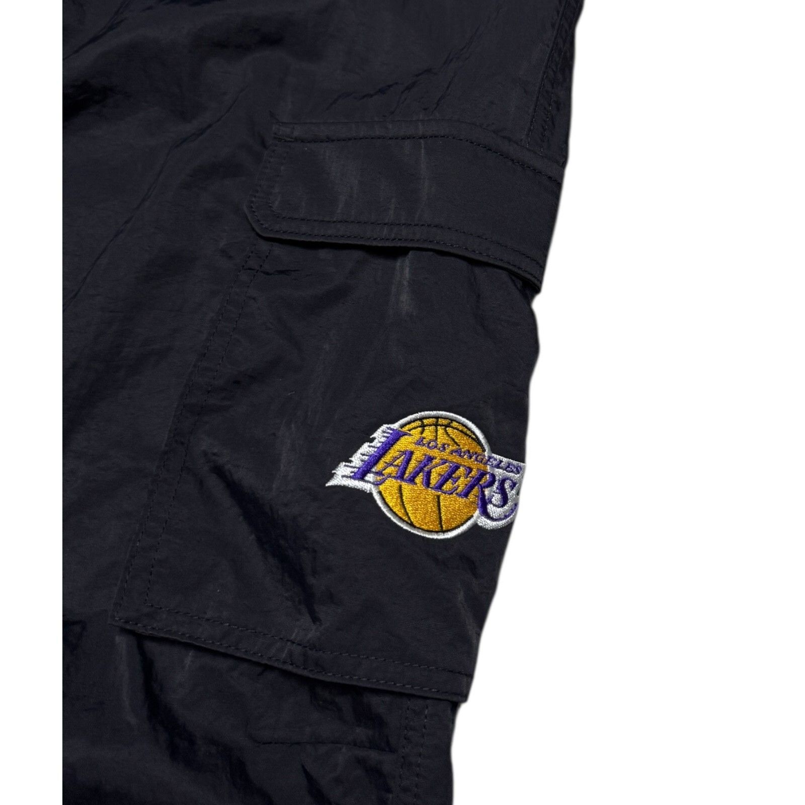 NBA LOS ANGELES LAKERS NBA Activewear Cargo Track Pants Small Size 32" / US 10 / IT 46 - 2 Thumbnail
