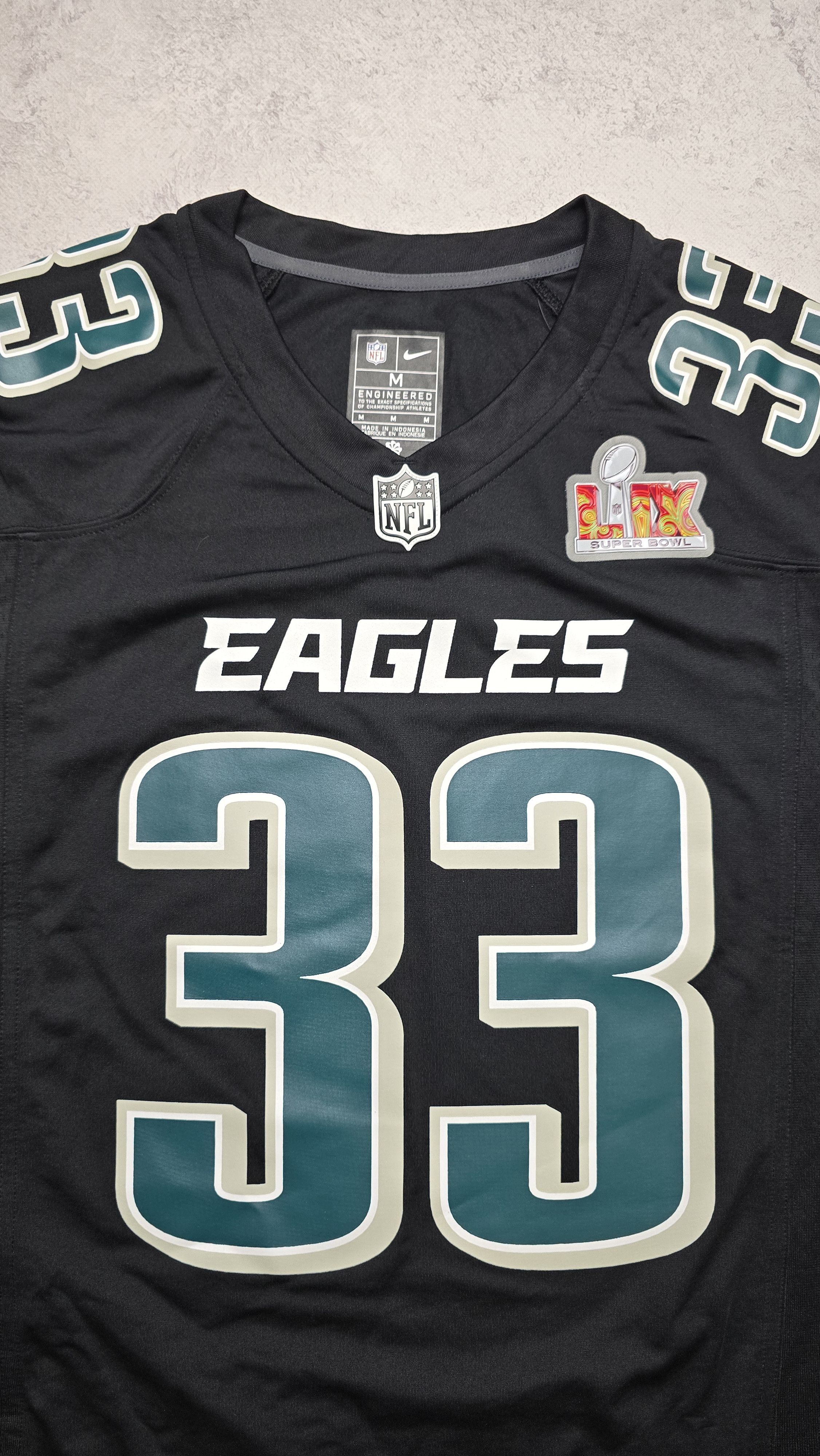 Nike Cooper DeJean #33 Eagles Super Bowl LIX Champions Jersey Size US M / EU 48-50 / 2 - 9 Thumbnail