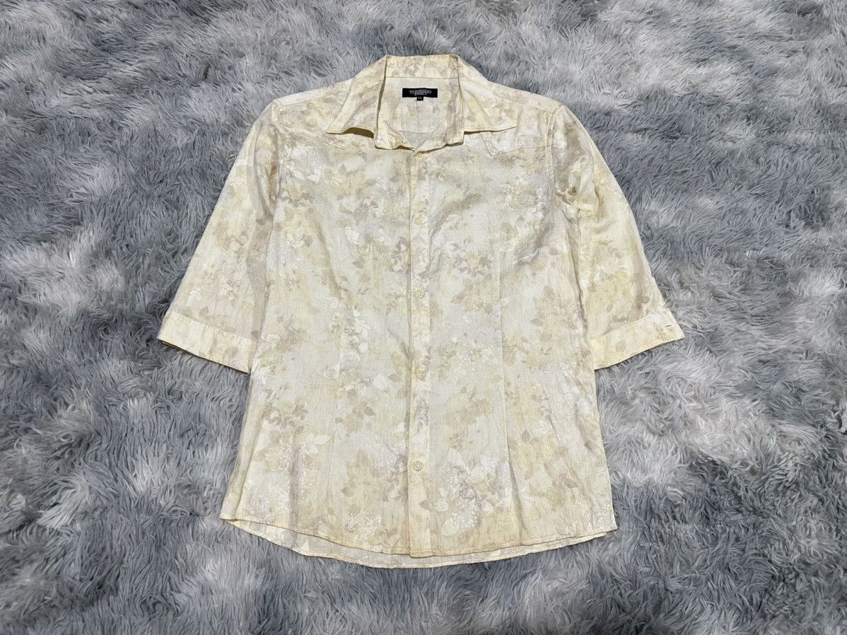 Tornado Mart 🔥Y2K Vintage Tornado Mart Shirt Floral Embossed Size US L / EU 52-54 / 3 - 1 Thumbnail
