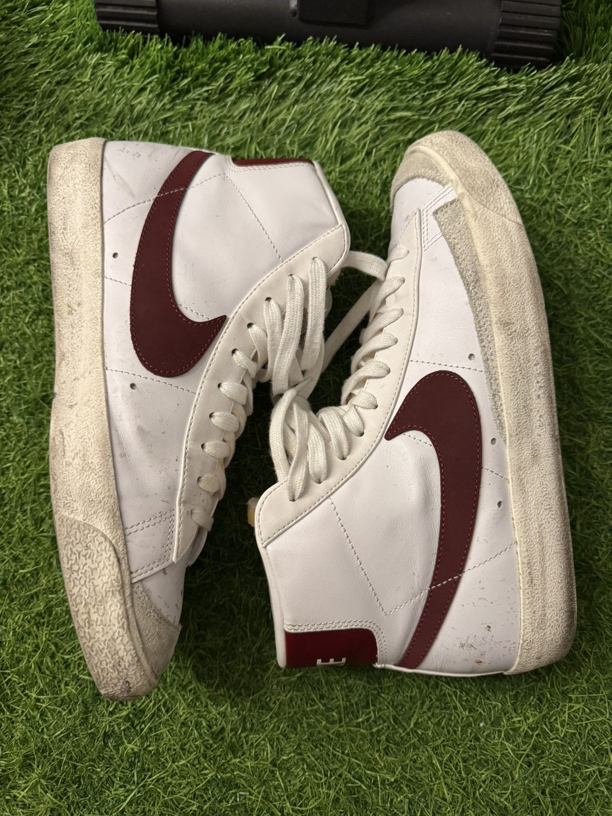 Nike Nike Blazer Mid 77 Sneakers - Burgundy Size US 9.5 / EU 42-43 - 5 Thumbnail
