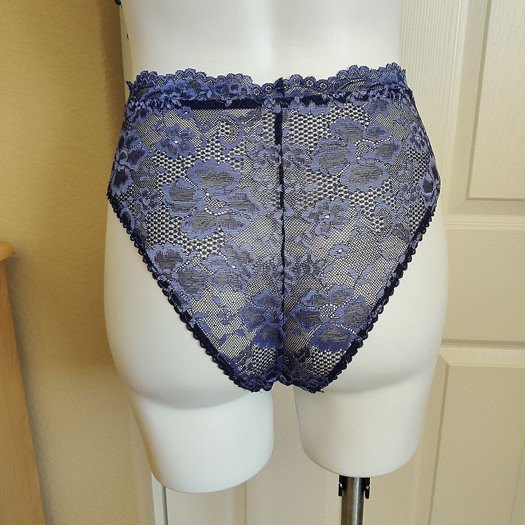 Salvage Savage X Fenty Sheer Stretch Floral Lace Teddy sz S Size S / US 4 / IT 40 - 7 Thumbnail