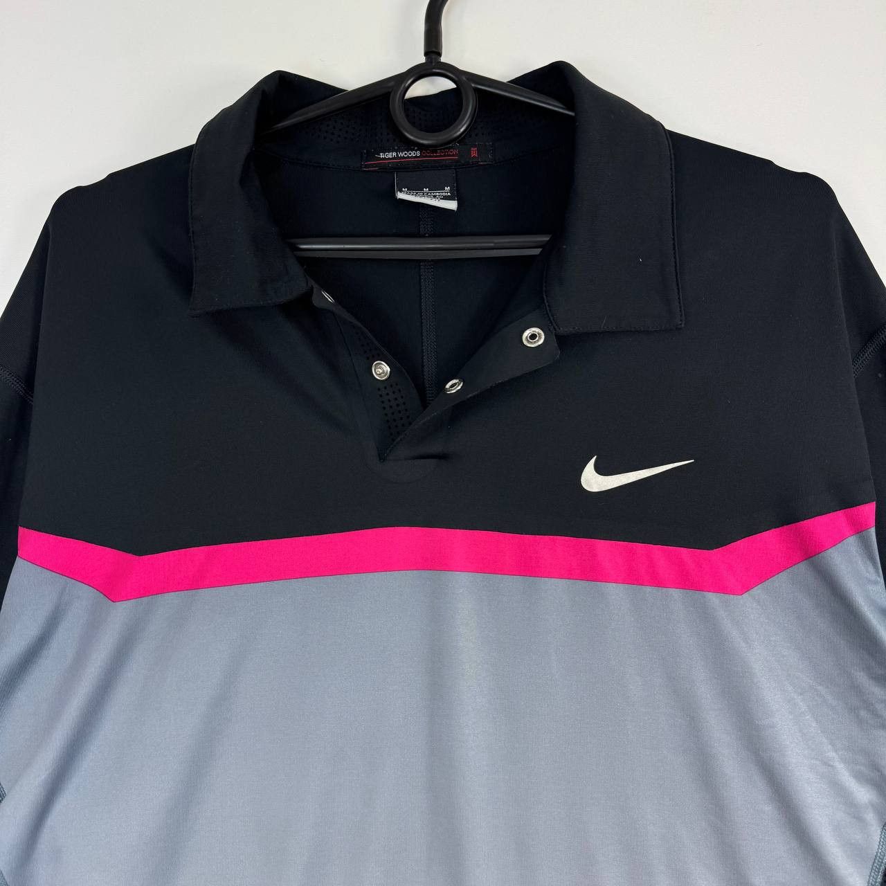 Nike Nike Tiger Woods Dri-Fit Polo T-Shirt 542071-010 Mens Size M Size US M / EU 48-50 / 2 - 2 Thumbnail