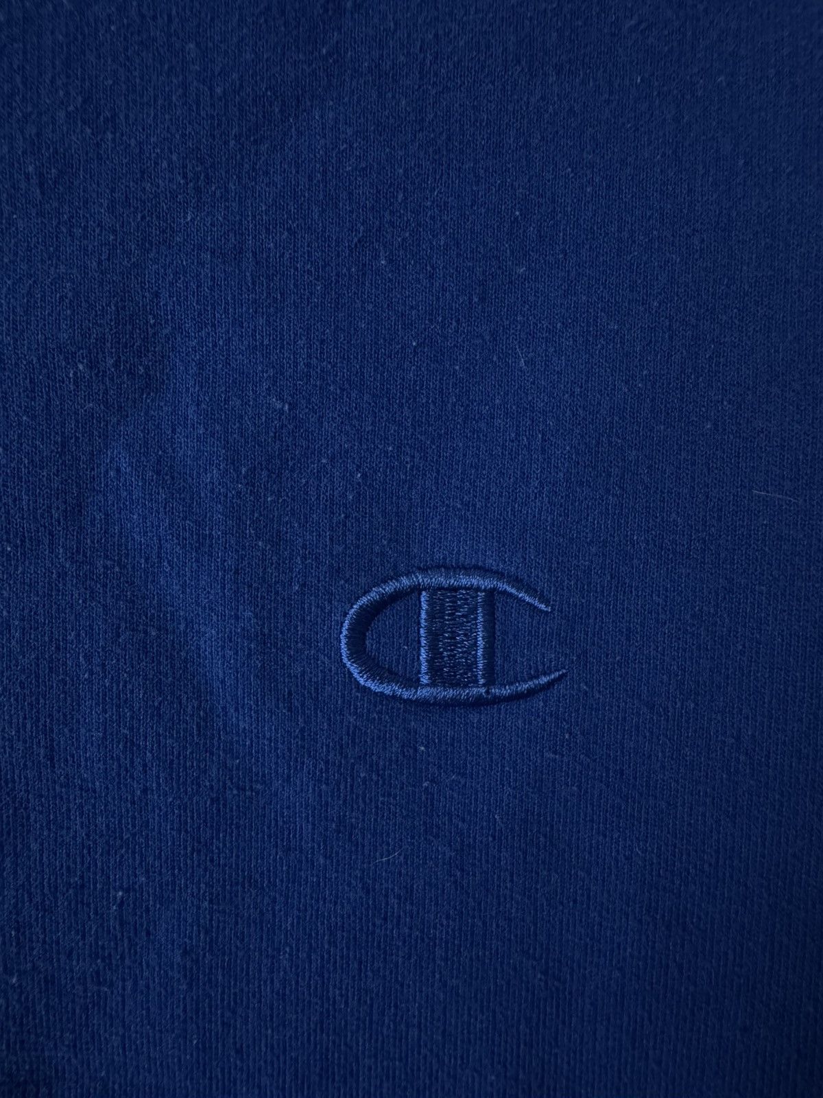 Champion Champion Cobalt Blue Crewneck Sweatshirt L Size US L / EU 52-54 / 3 - 4 Thumbnail