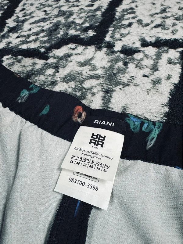 Other Riani leggings black colorful 46 XXXL Size 32" / US 10 / IT 46 - 4 Thumbnail