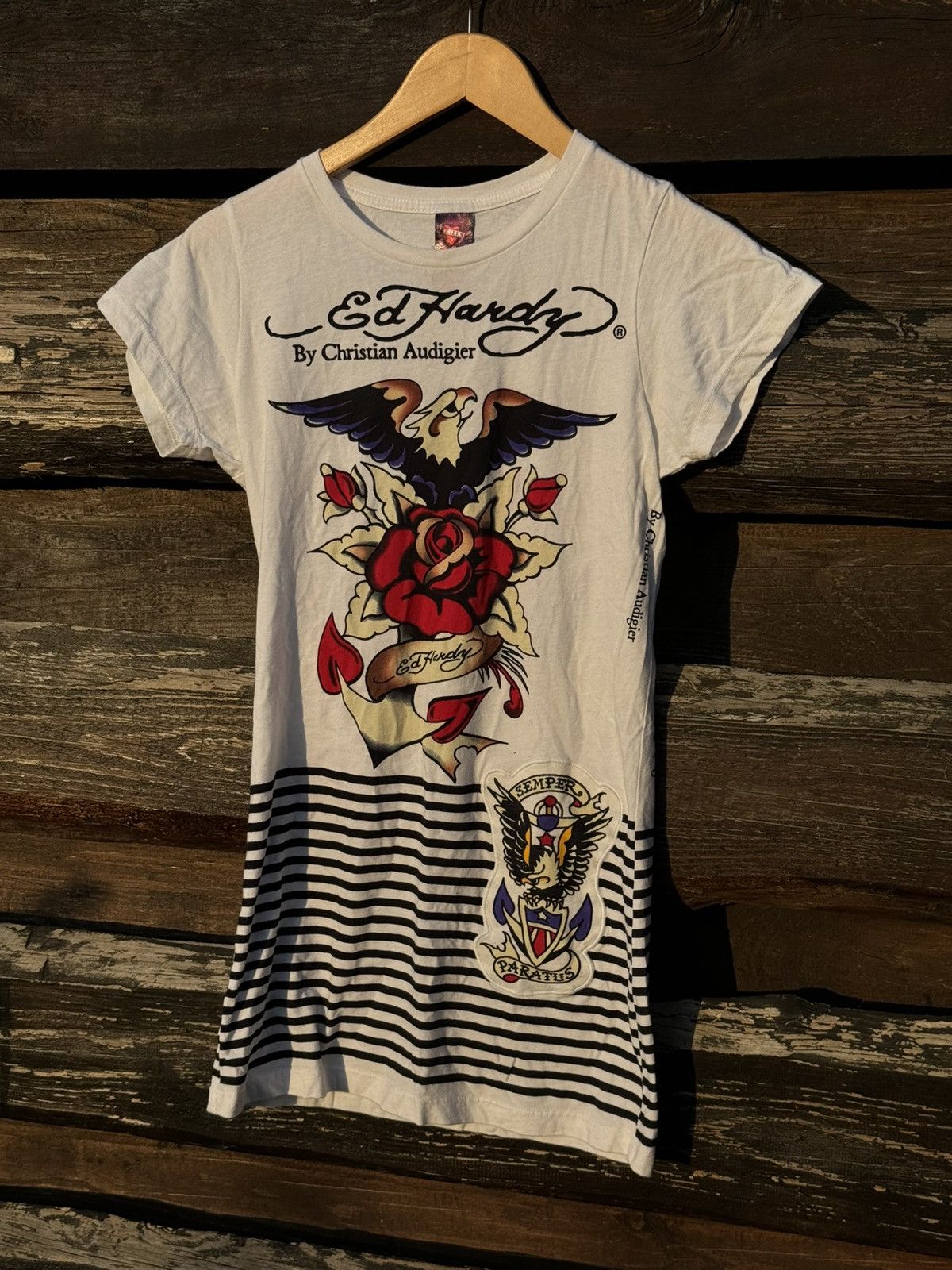 Ed Hardy Ed Hardy tattoos style mini dress Size S / US 4 / IT 40 - 2 Thumbnail