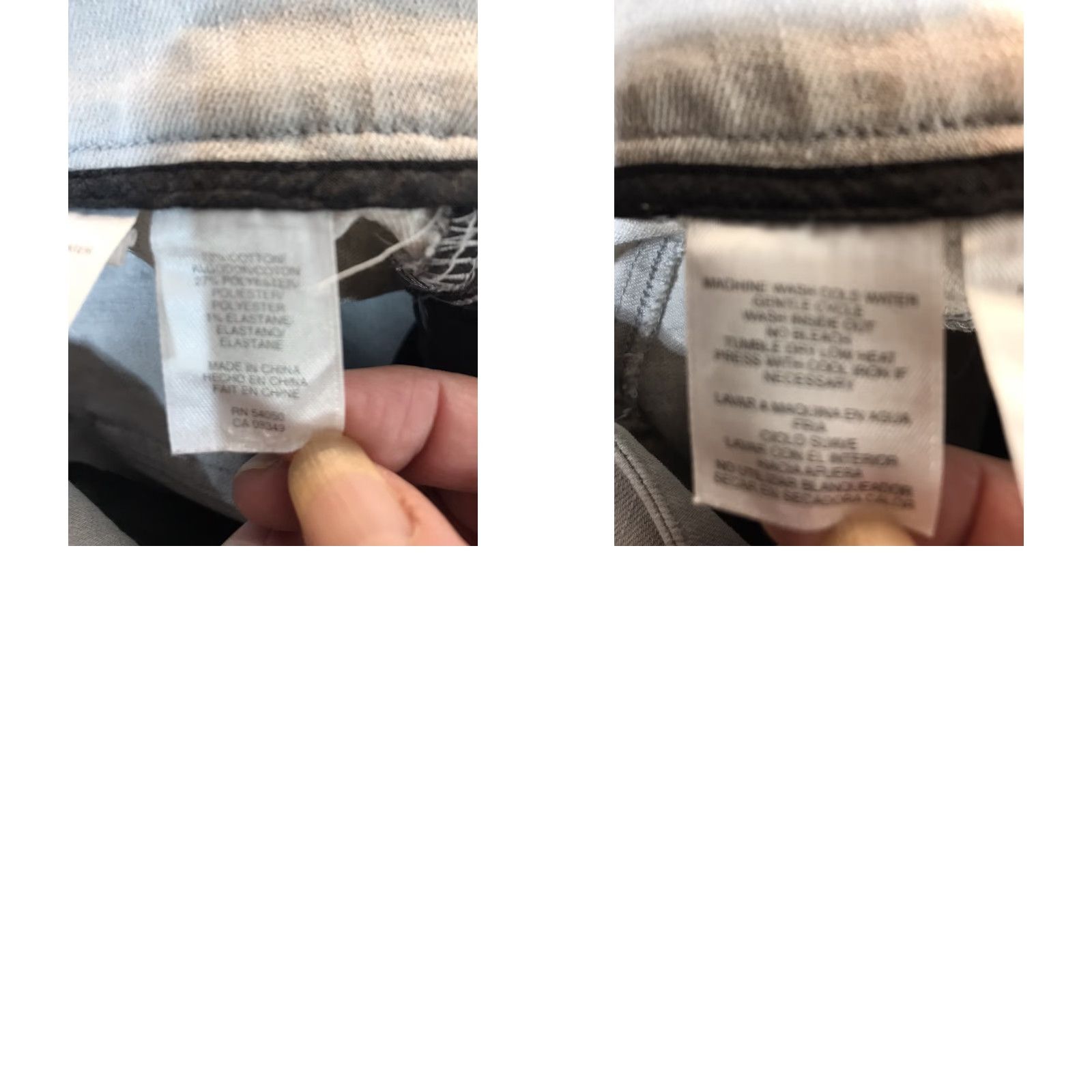 Jones New York Jones New York Sport Jeans Womens Size 12 Gray Wash Straight LT Size 34" / US 12 / IT 48 - 8 Thumbnail