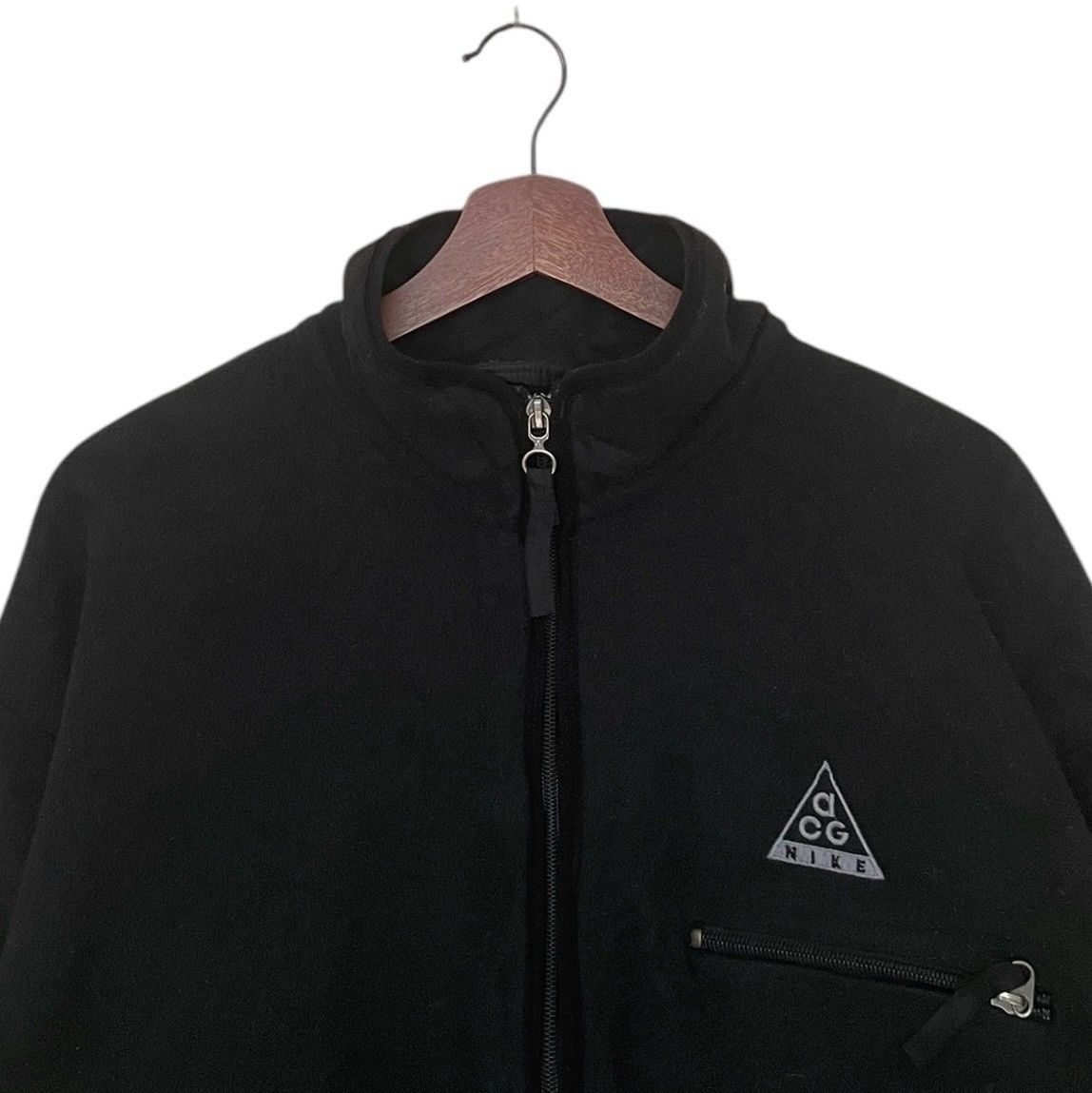 Nike ACG × Vintage Vintage Brand Nike ACG Full Zipper Fleece Jacket 2000s Size US L / EU 52-54 / 3 - 7 Thumbnail