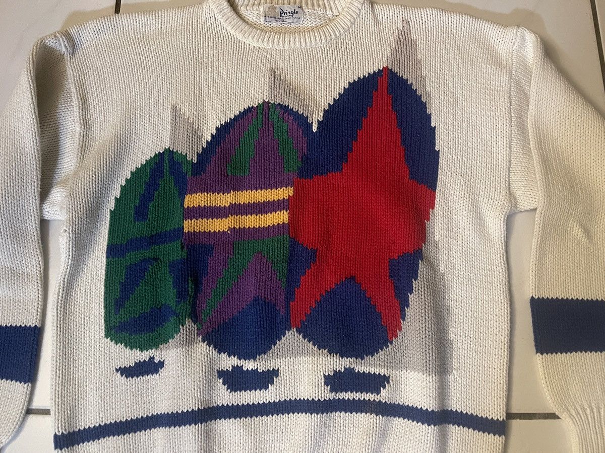 Vintage 90s Pringle Of Scotland Cotton Sweater Medium Men’s