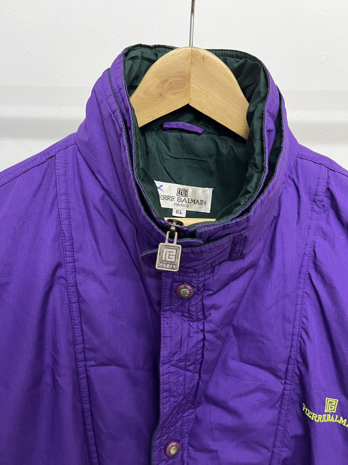 Balmain Pierre Balmain Vintage Nylon Parachute Bomber Jacket Size US XL / EU 56 / 4 - 19 Thumbnail