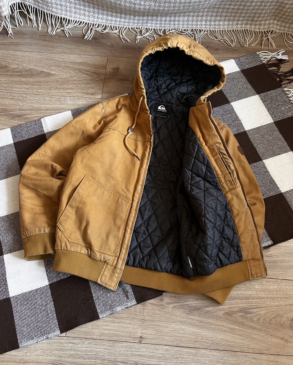 Quiksilver × Vintage Vintage Quicksilver true faded active jacket mens rare Size US S / EU 44-46 / 1 - 2 Thumbnail